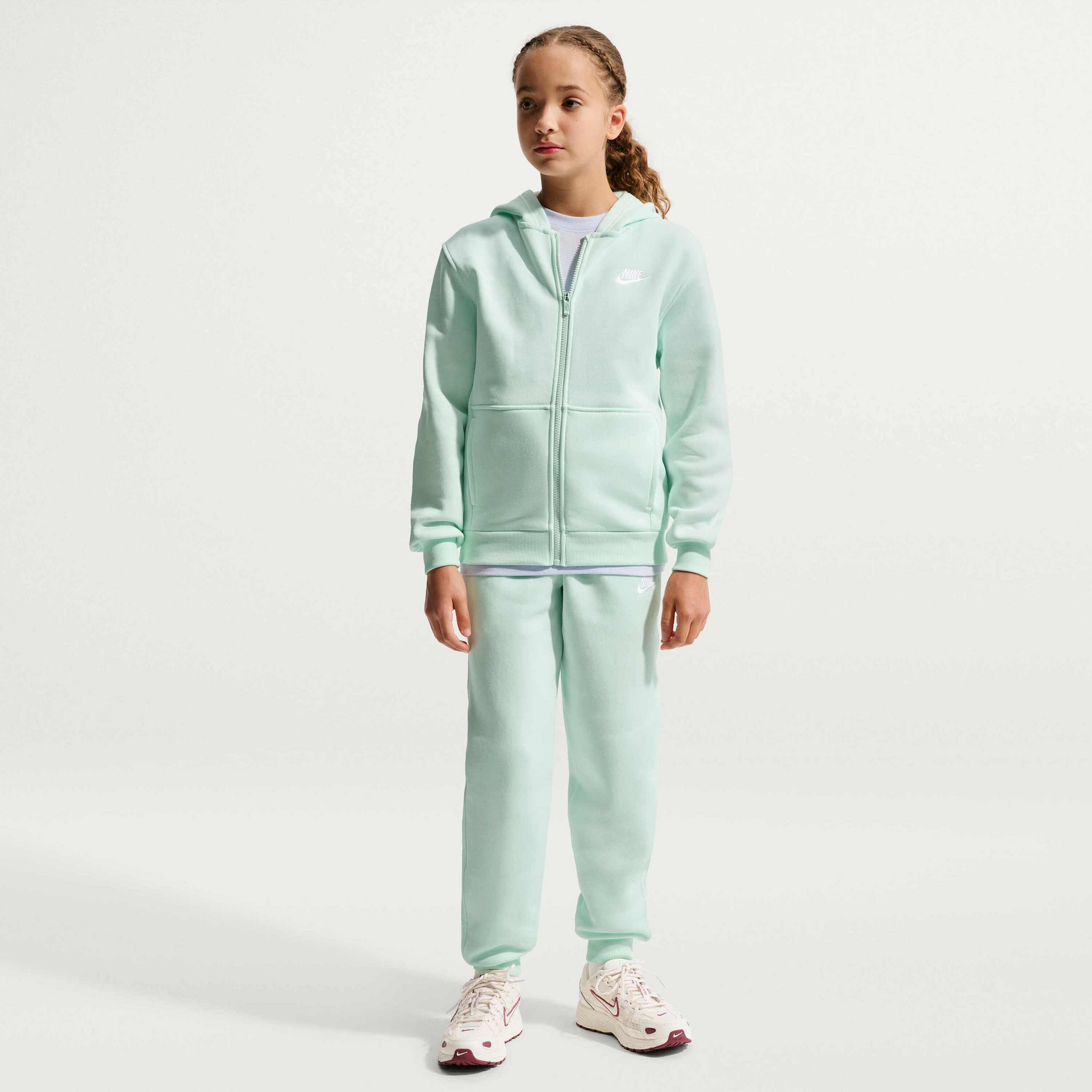 NIKE, Older Kids' Full-zip Hoodie Sportswear Club Fleece