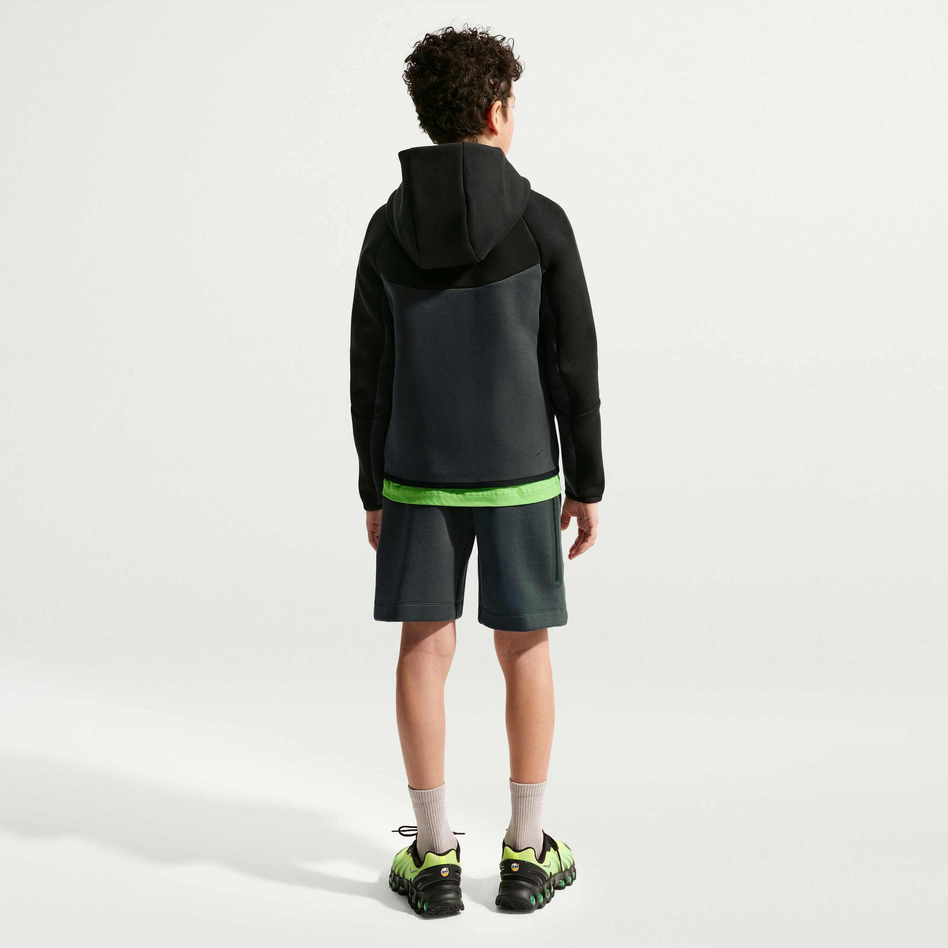 NIKE, Older Kids' Full-zip Hoodie Sportswear Tech Fleece