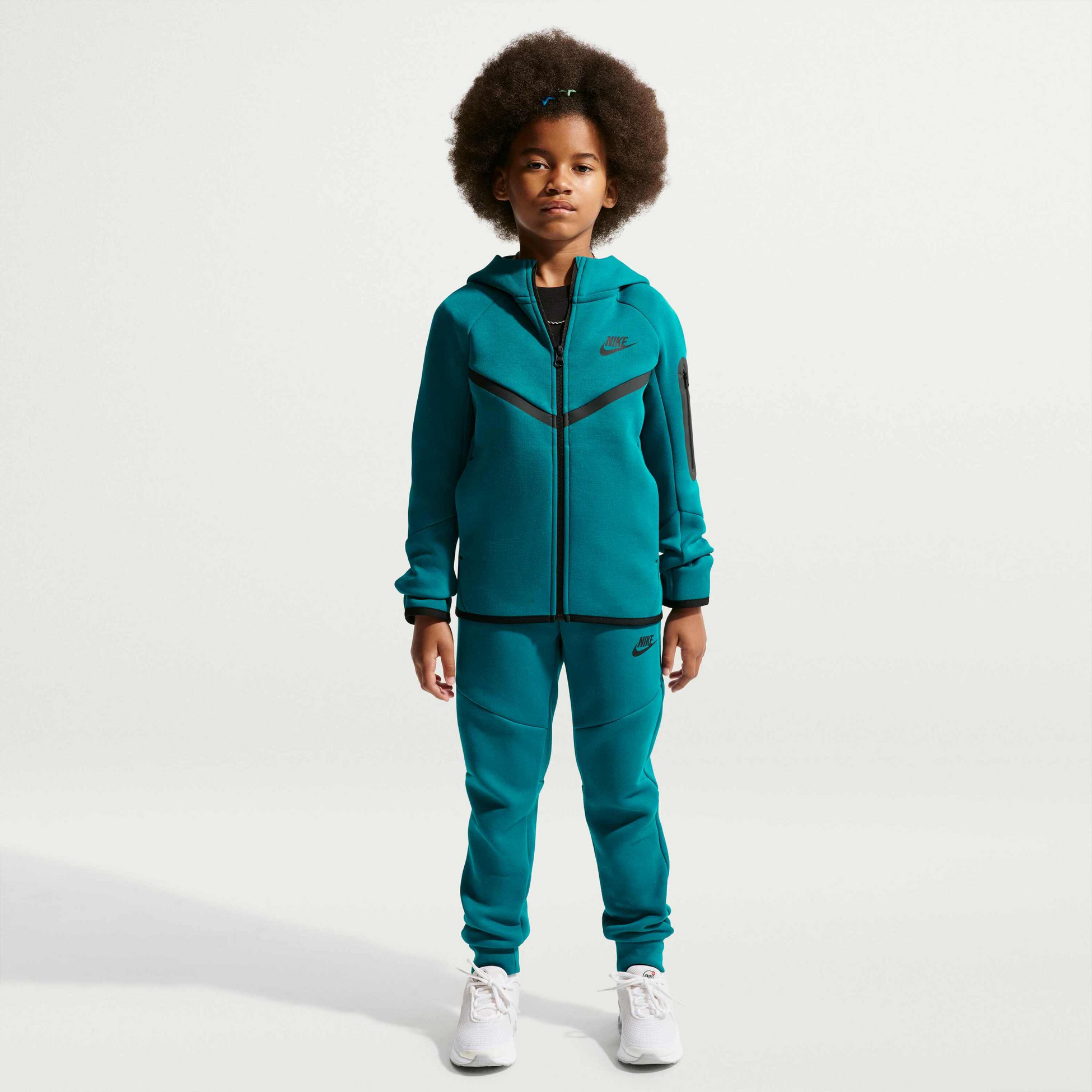 NIKE, Older Kids' Full-zip Hoodie Sportswear Tech Fleece