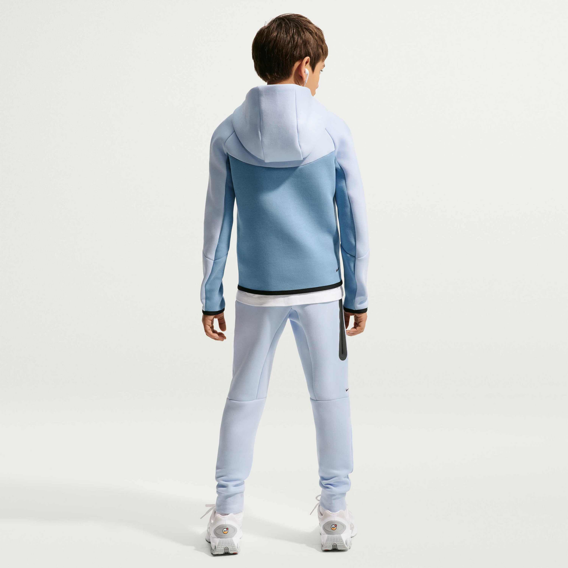 NIKE, Older Kids' Full-zip Hoodie Sportswear Tech Fleece