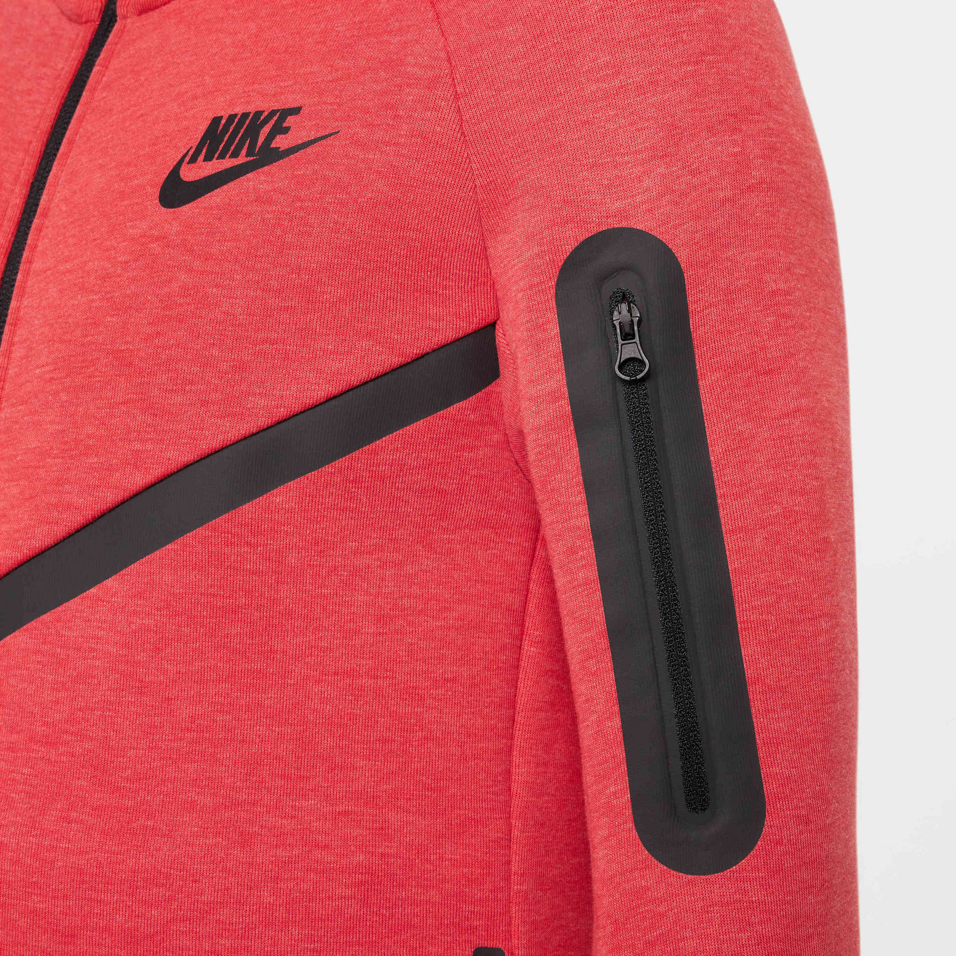 NIKE, Older Kids' Full-zip Hoodie Sportswear Tech Fleece