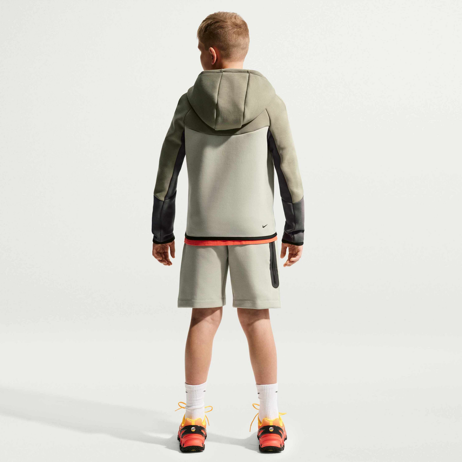 NIKE, Older Kids' Full-zip Hoodie Sportswear Tech Fleece