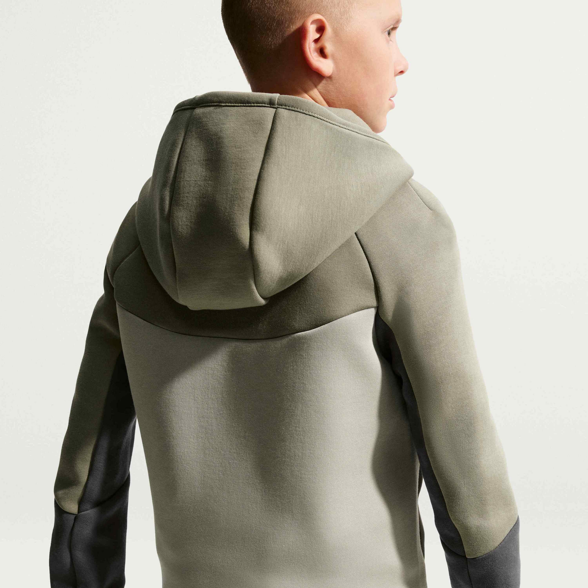 NIKE, Older Kids' Full-zip Hoodie Sportswear Tech Fleece