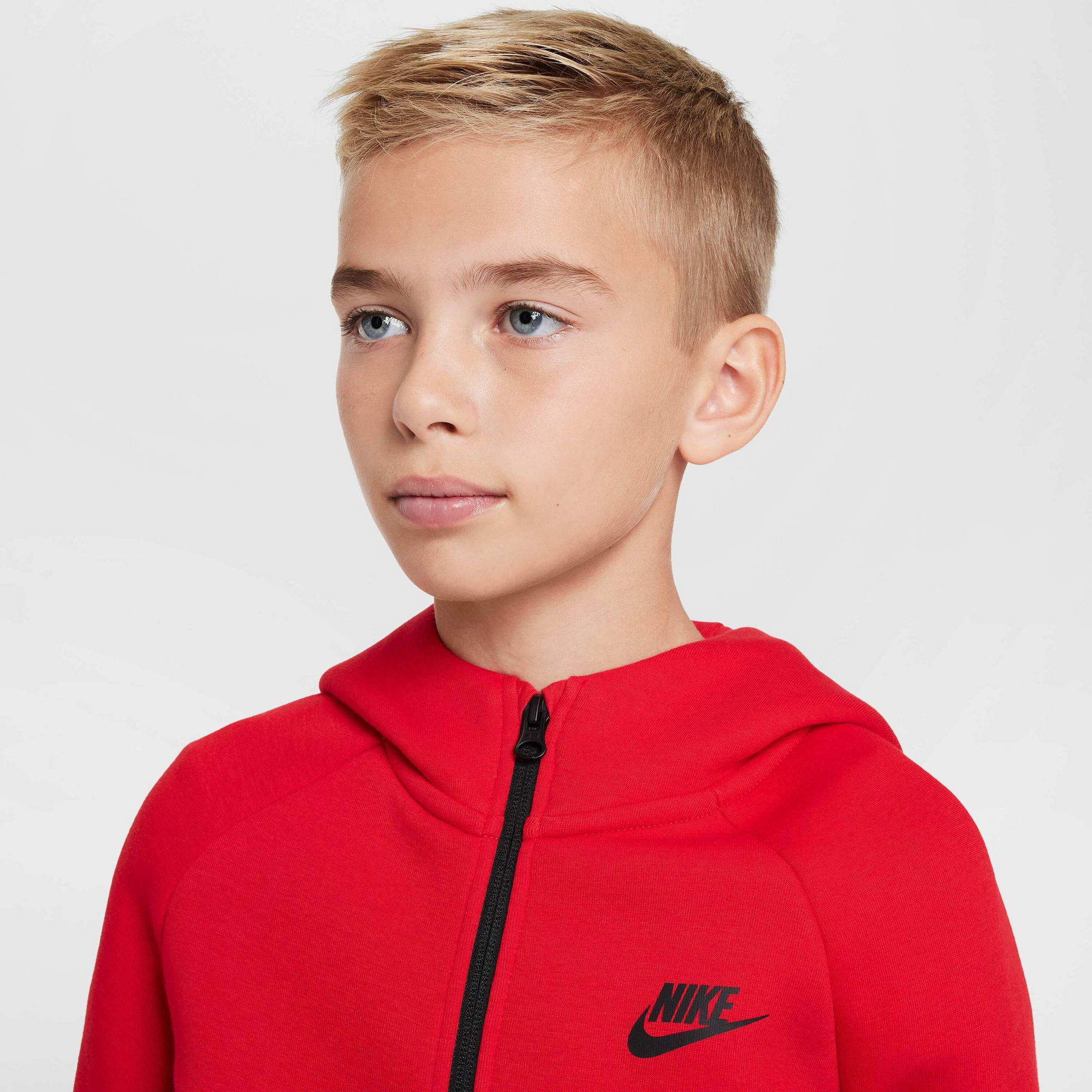 NIKE, Older Kids' Full-zip Hoodie Sportswear Tech Fleece