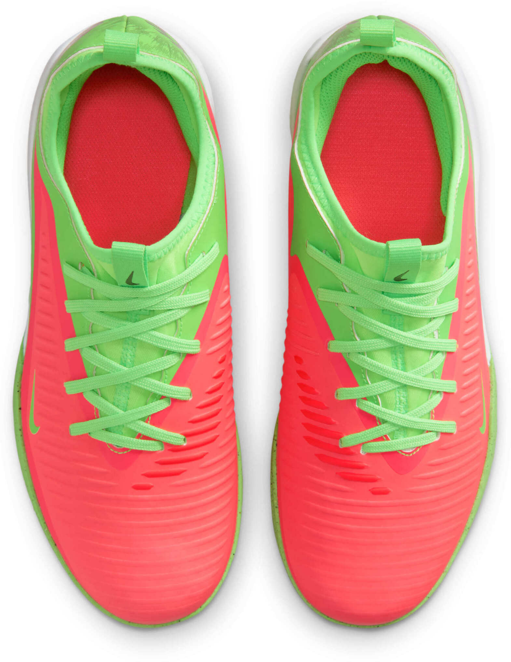 NIKE, Older Kids' Indoor Court Football Shoes Jr. Phantom 6 Low Academy 'erling Haaland'