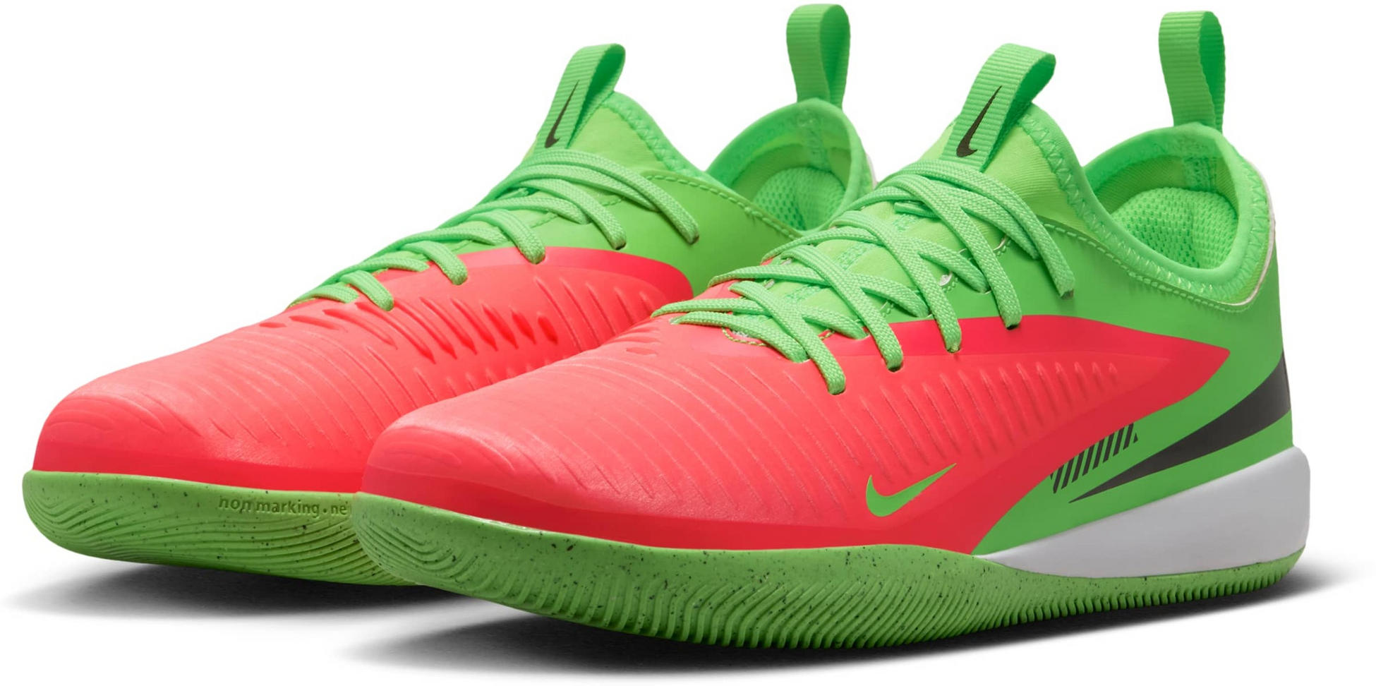 NIKE, Older Kids' Indoor Court Football Shoes Jr. Phantom 6 Low Academy 'erling Haaland'
