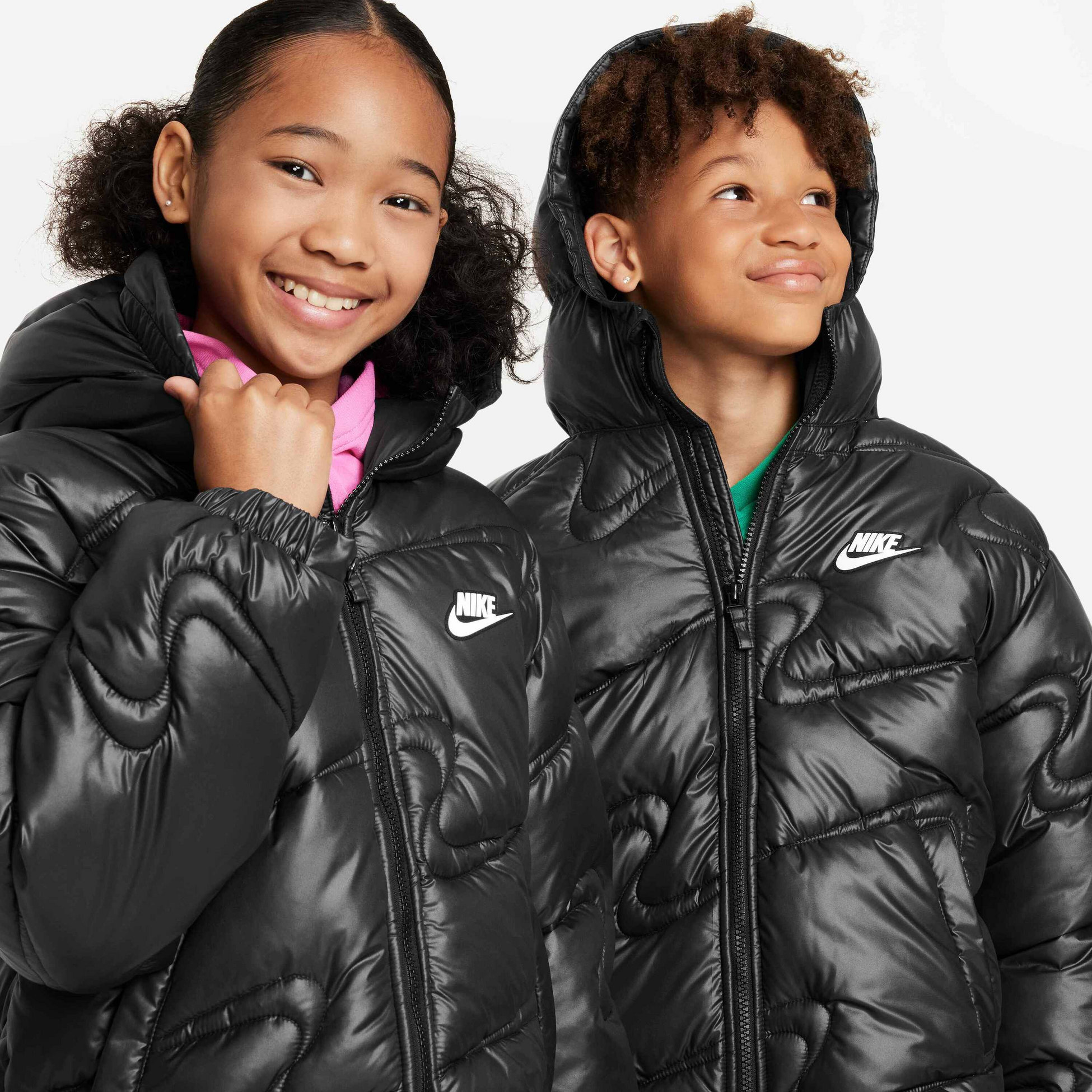 NIKE, Older Kids' Loose Jacket Sportswear Therma-fit Repel Heavyweight Synthetic Fill