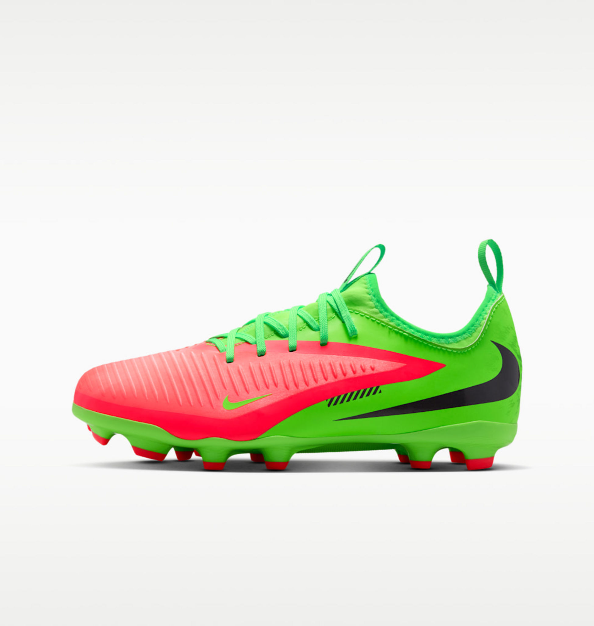 NIKE, Older Kids' Multi-ground Football Boot Jr. Phantom 6 Low Academy 'erling Haaland'