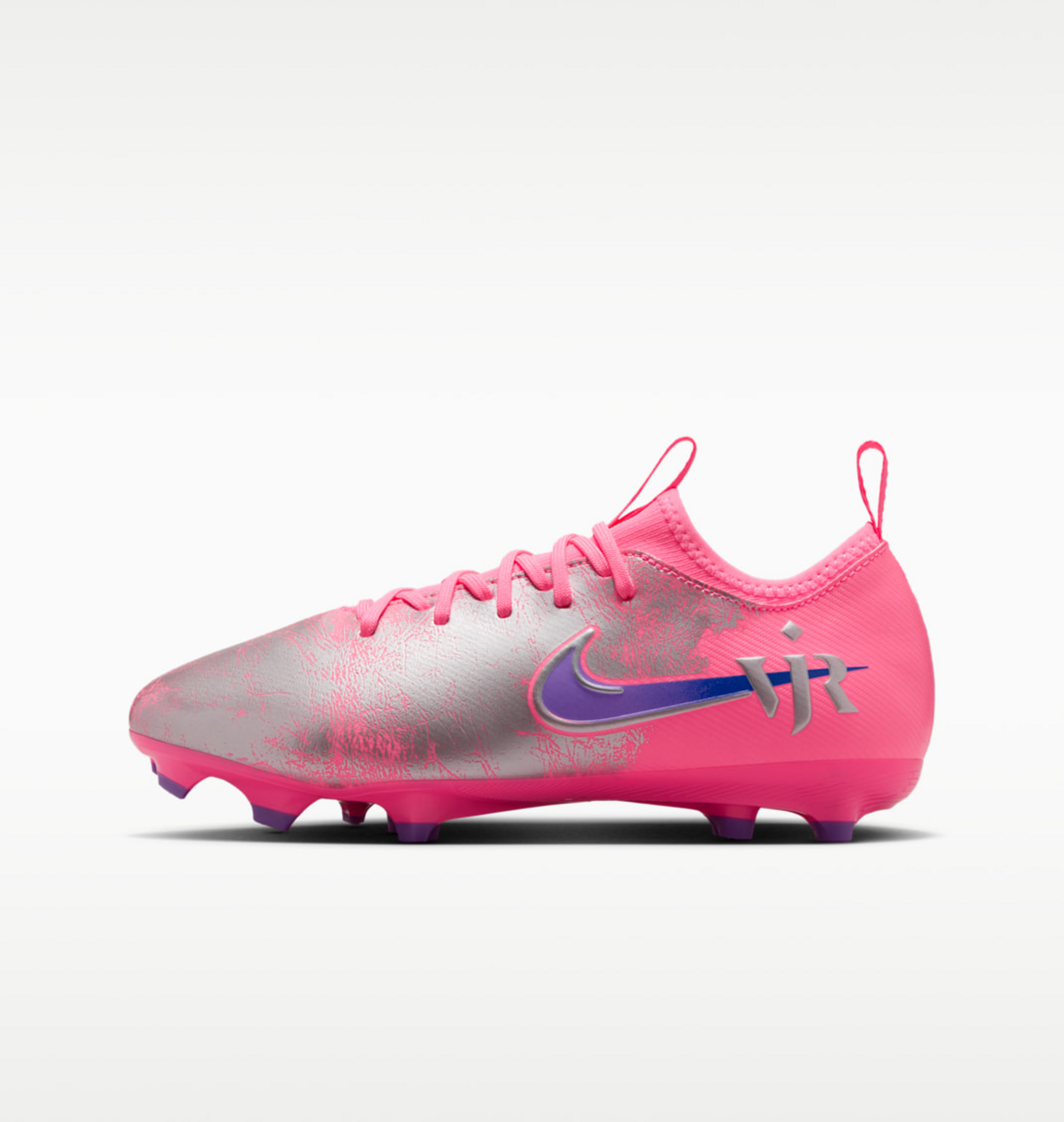 NIKE, Older Kids' Multi-ground Low-top Football Boot Jr. Mercurial Vapor 16 Academy 'vini Jr'.