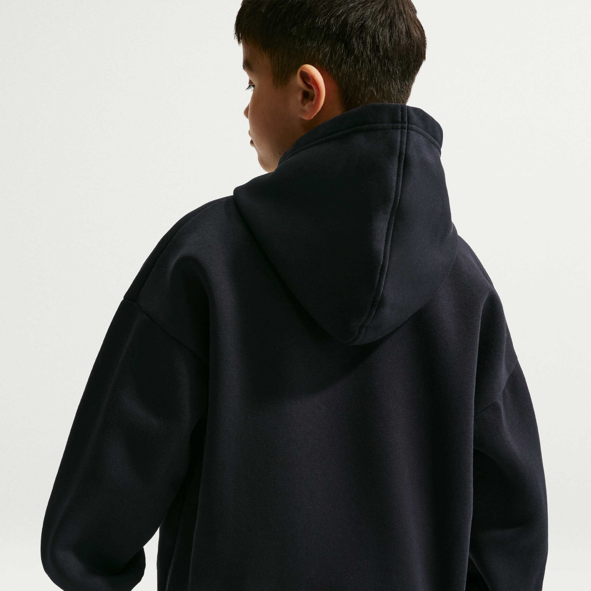 NIKE, Older Kids' Oversized Fleece Basketball Hoodie Sportswear