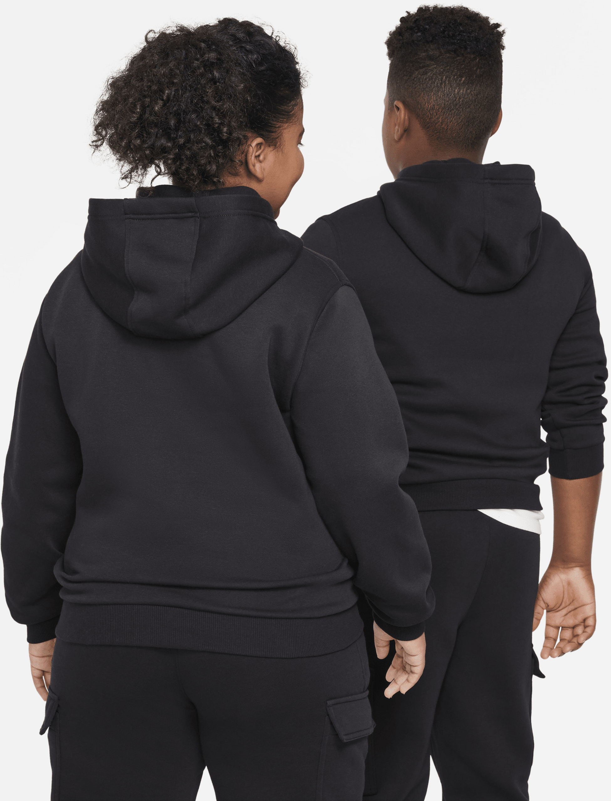 NIKE, Older Kids' Pullover Hoodie (extended Size) Sportswear Club Fleece