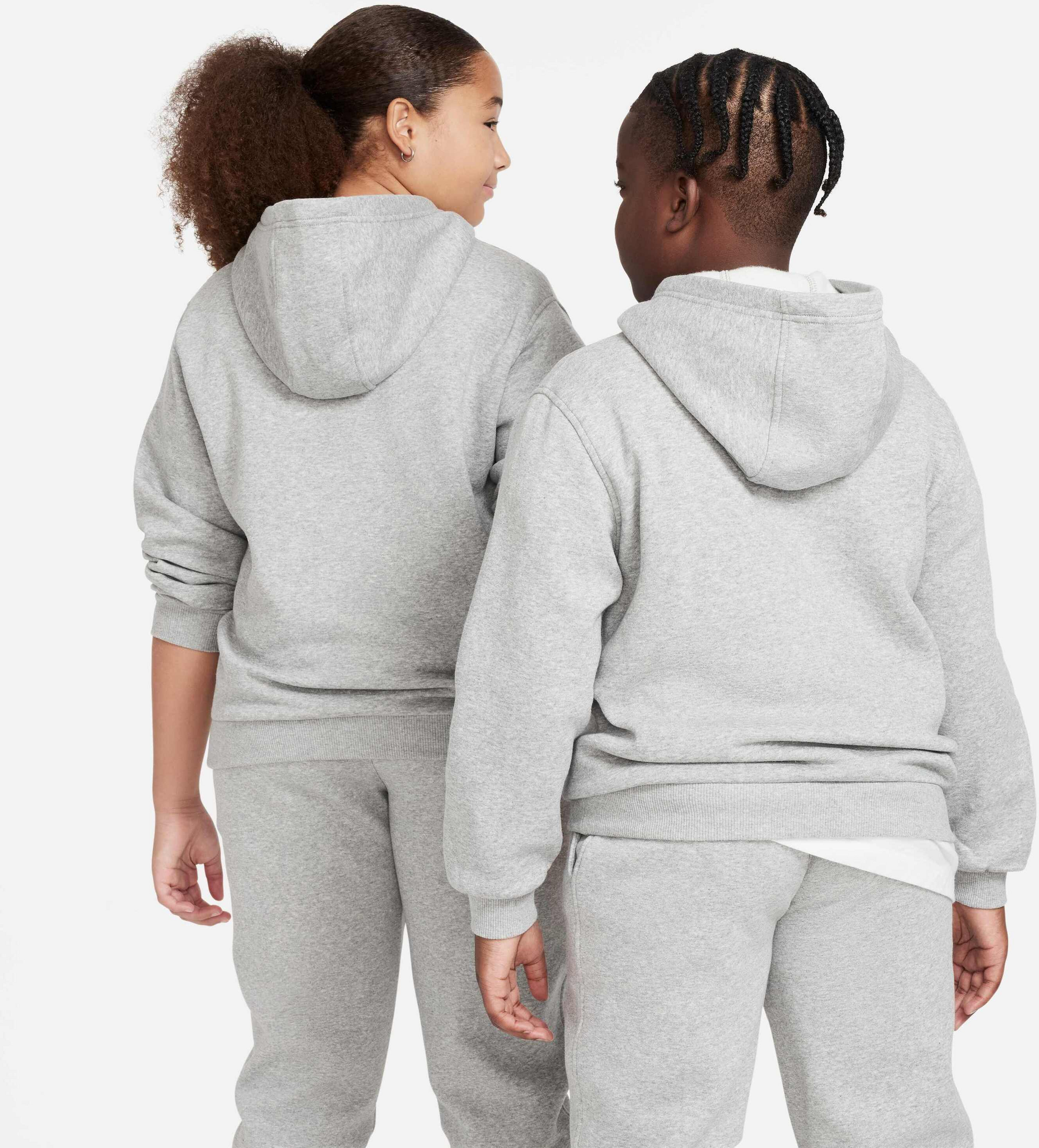 NIKE, Older Kids' Pullover Hoodie (extended Size) Sportswear Club Fleece