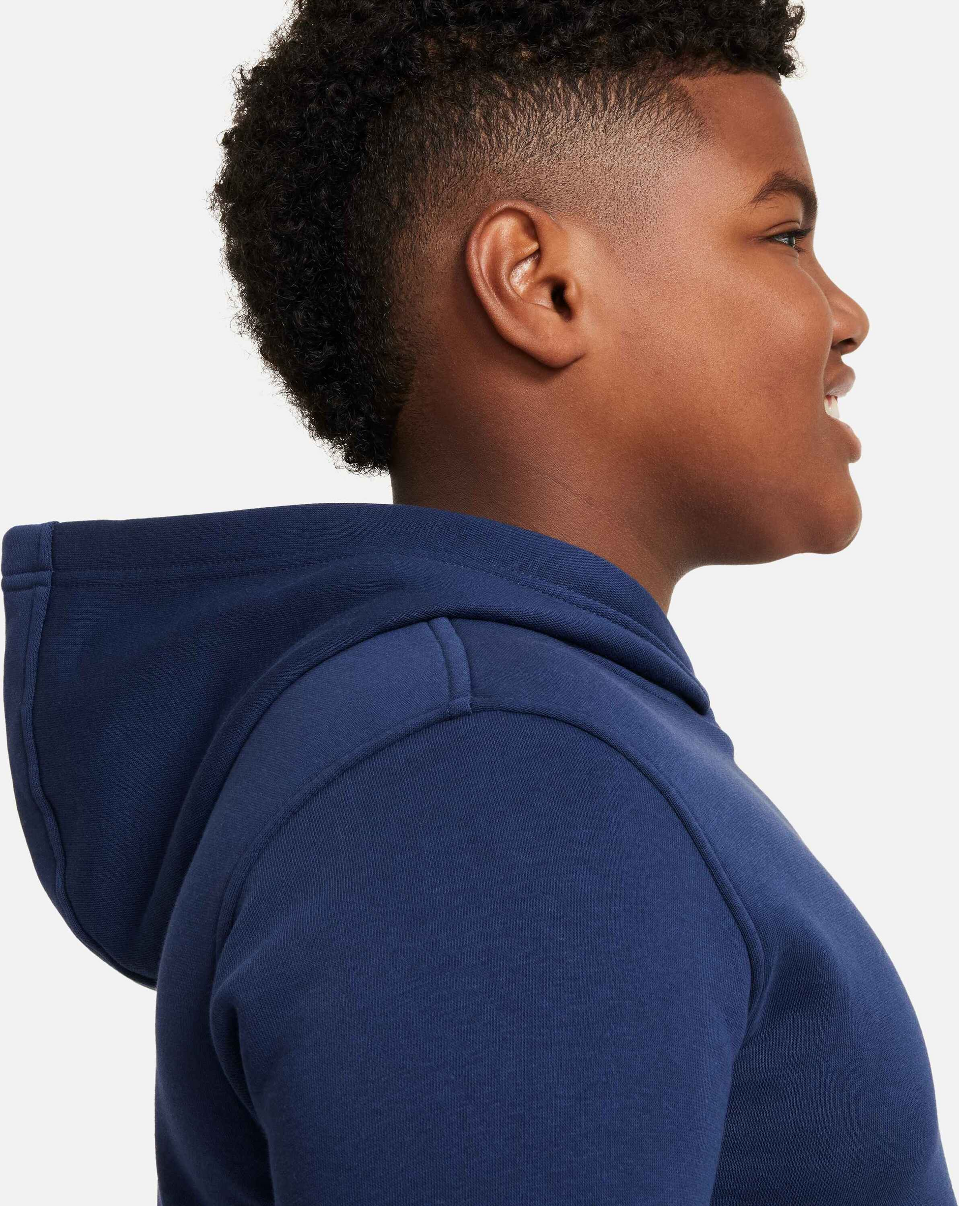NIKE, Older Kids' Pullover Hoodie (extended Size) Sportswear Club Fleece