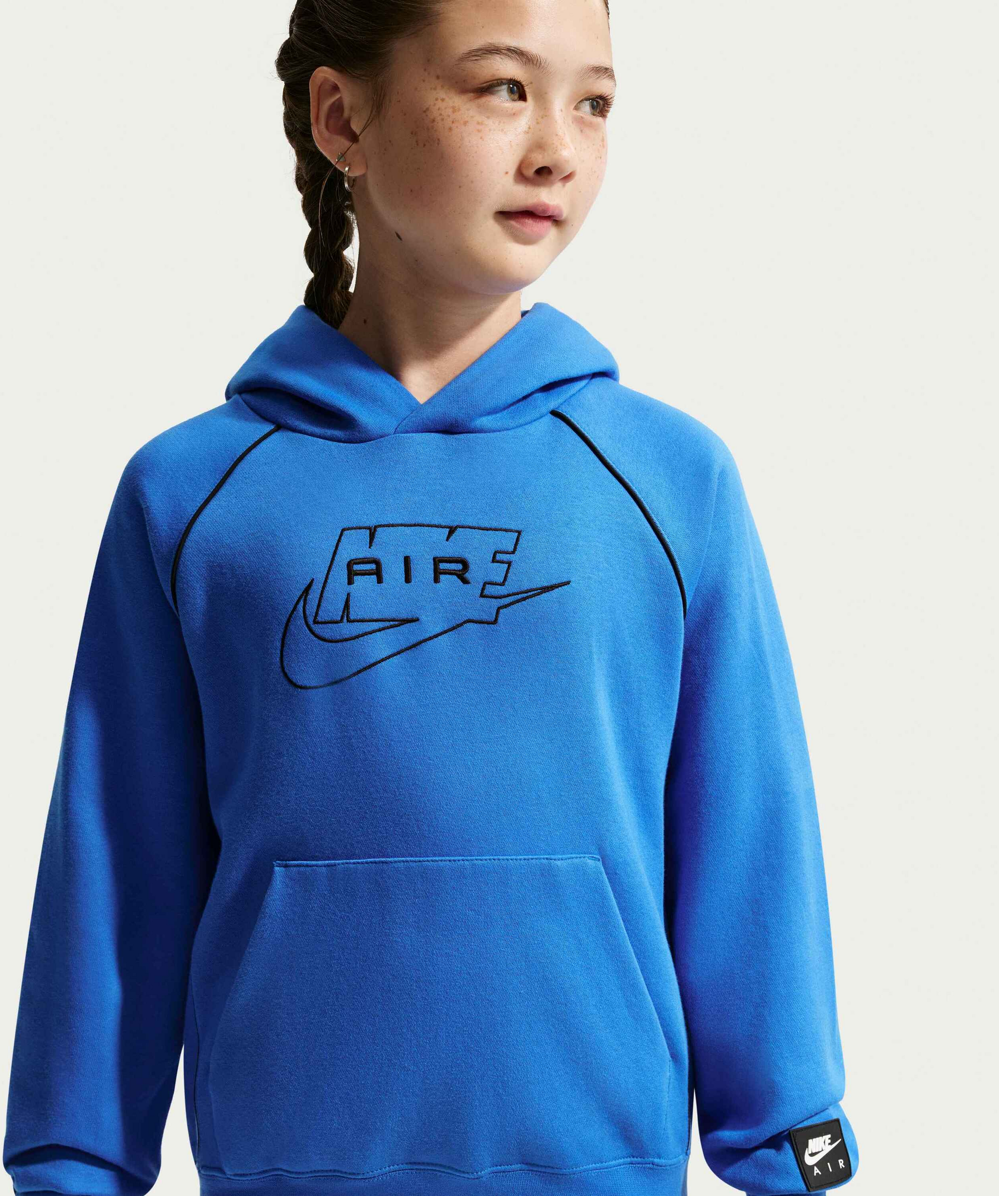 NIKE, Older Kids' Pullover Hoodie Air