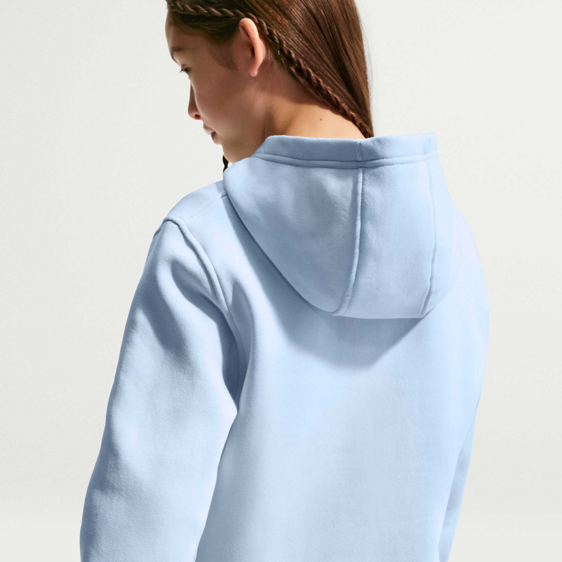 NIKE, Older Kids' Pullover Hoodie Sportswear Club Fleece