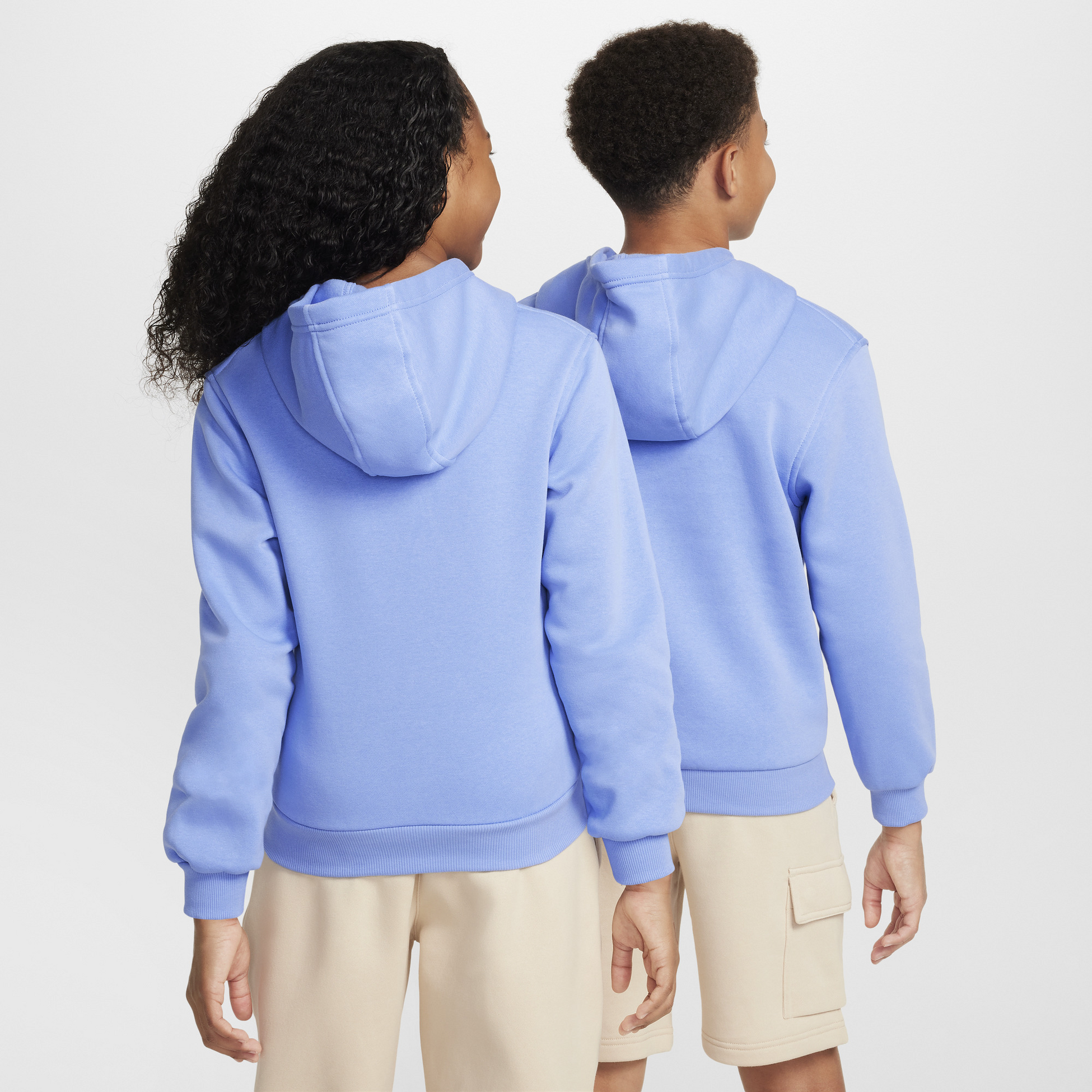 NIKE, Older Kids' Pullover Hoodie Sportswear Club Fleece