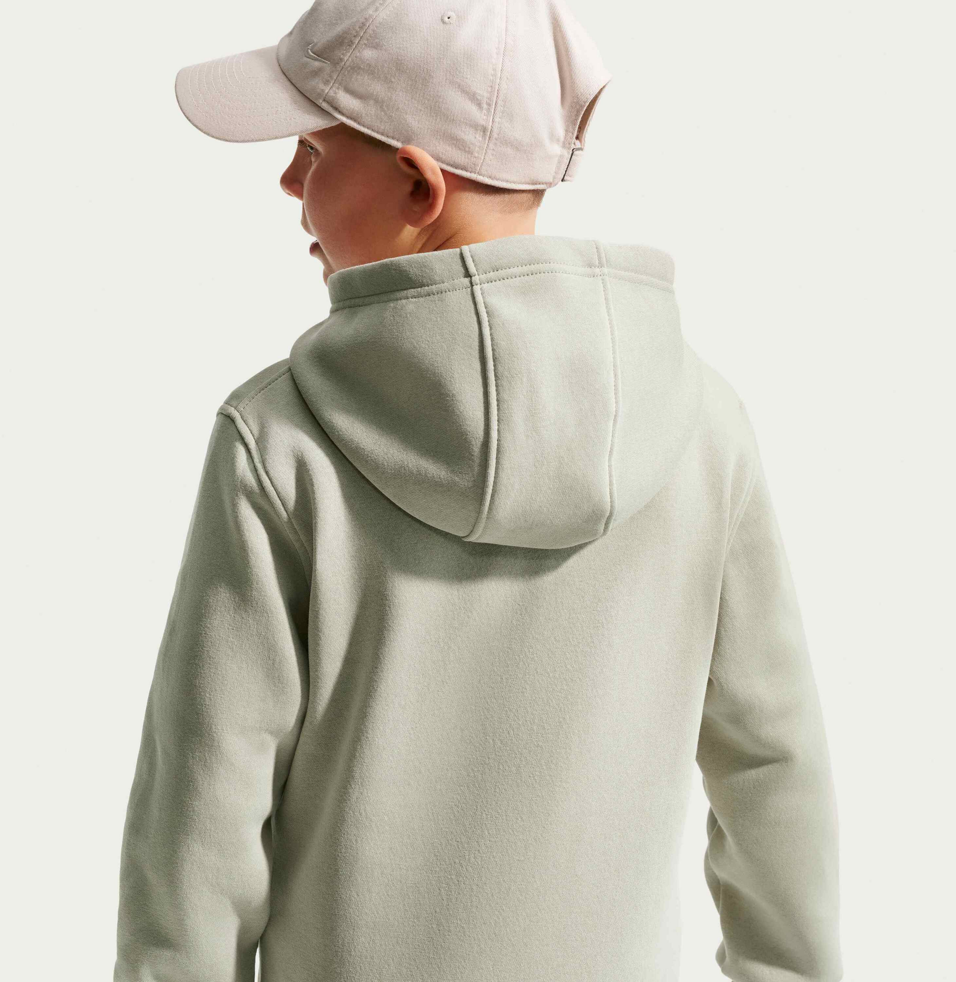 NIKE, Older Kids' Pullover Hoodie Sportswear Club Fleece