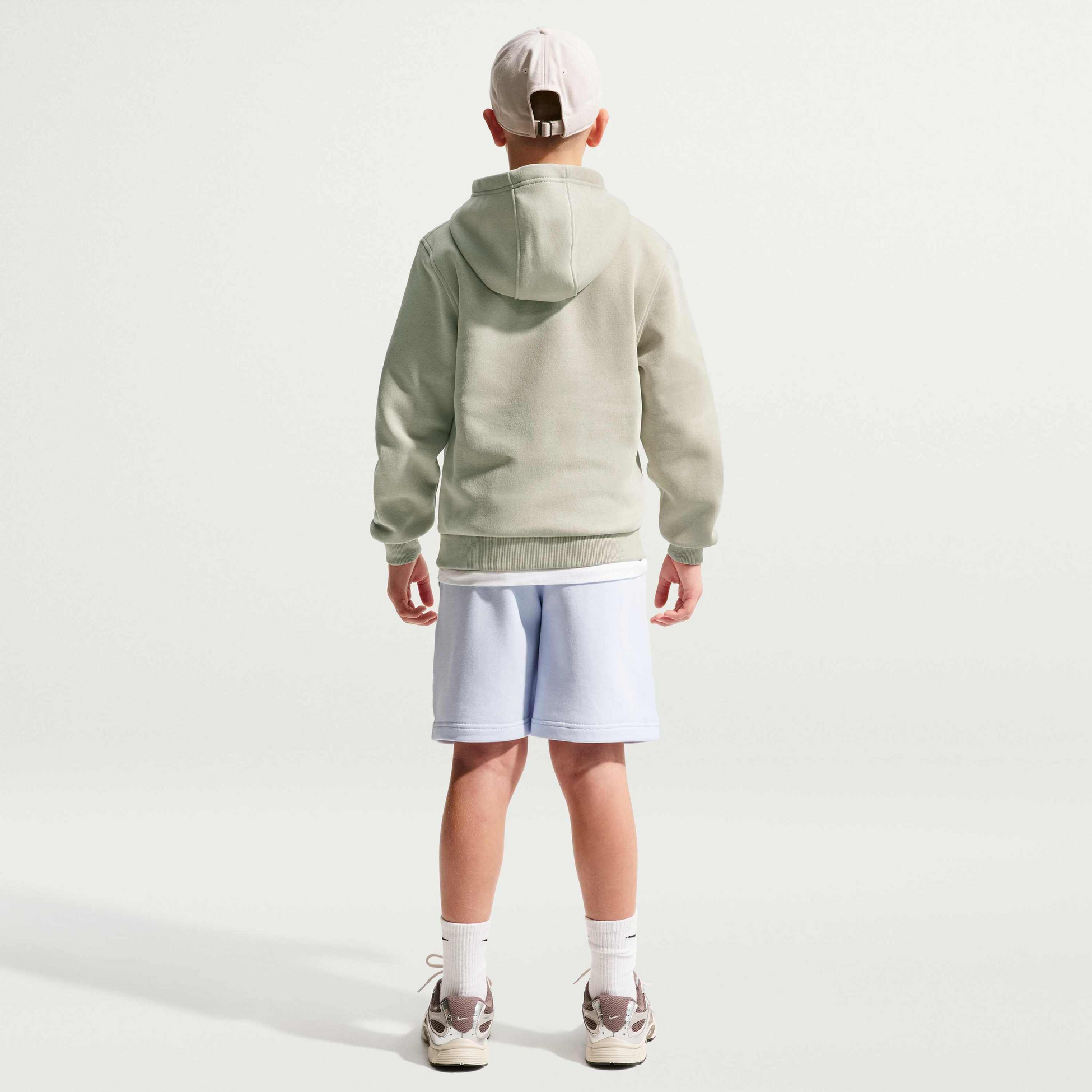 NIKE, Older Kids' Pullover Hoodie Sportswear Club Fleece