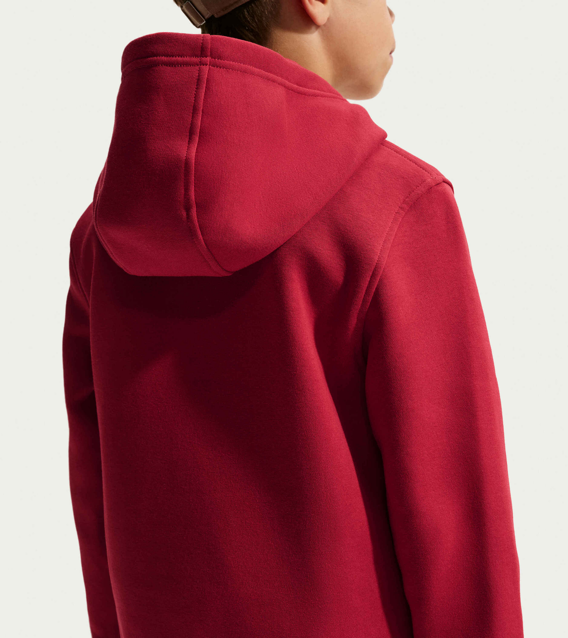 NIKE, Older Kids' Pullover Hoodie Sportswear Club Fleece