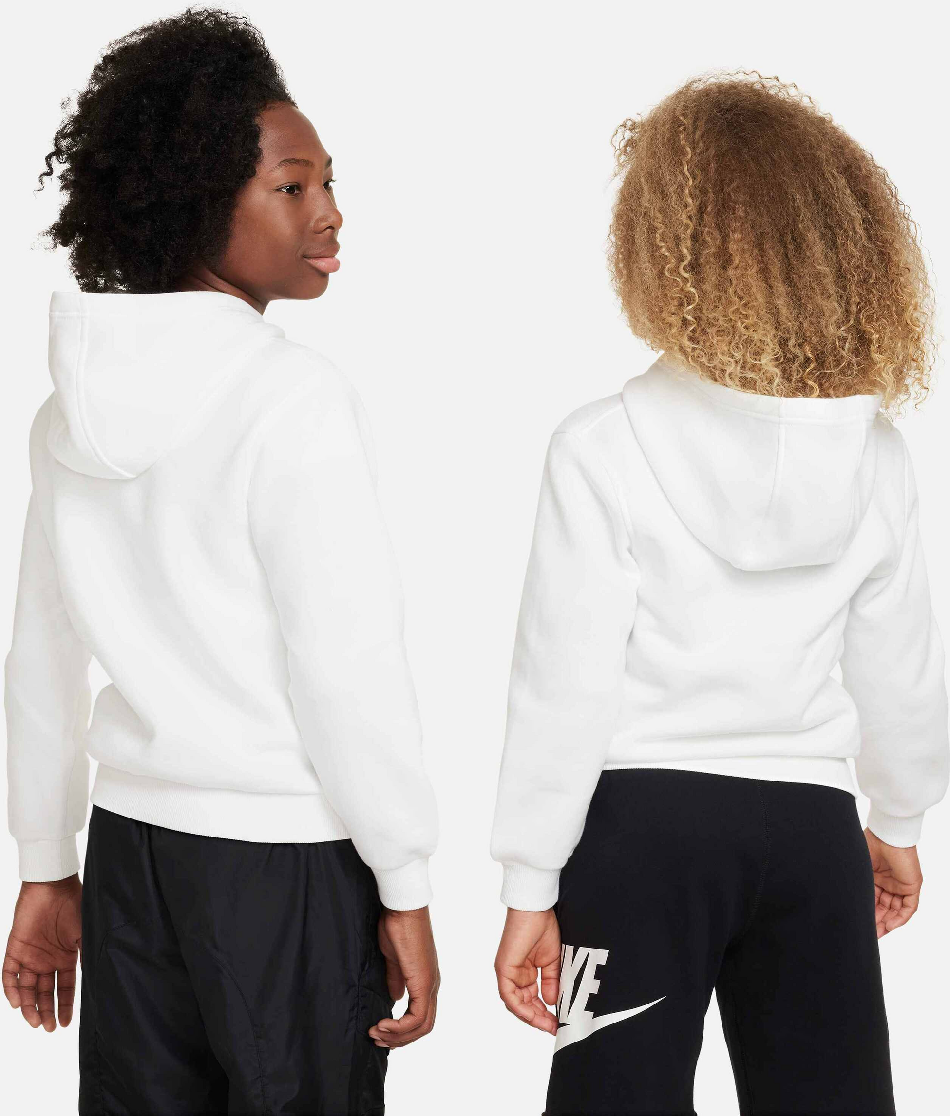 NIKE, Older Kids' Pullover Hoodie Sportswear Club Fleece