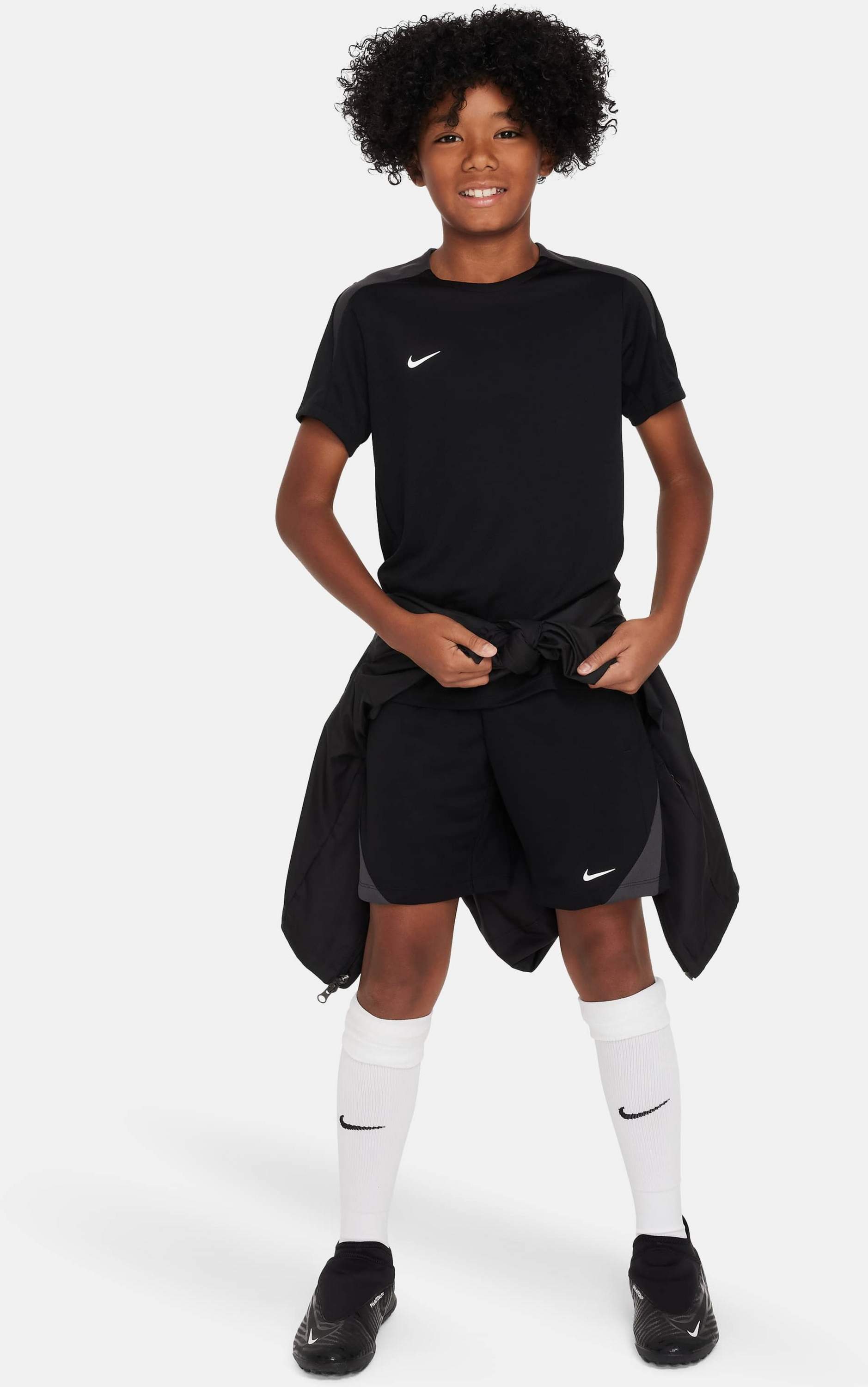 NIKE, Older Kids' Short-sleeve Football Top Dri-fit Strike