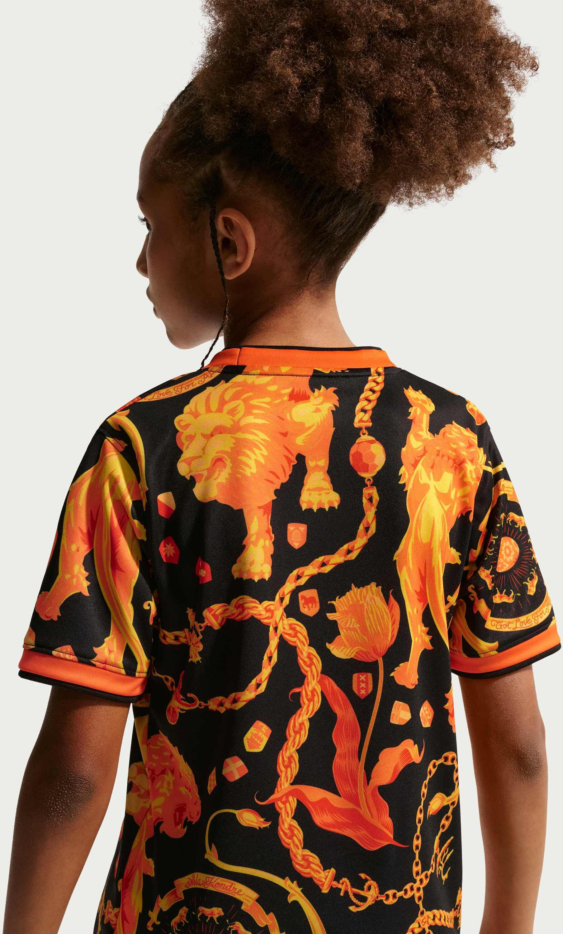 NIKE, Older Kids' Short-sleeve Football Top Netherlands X Patta