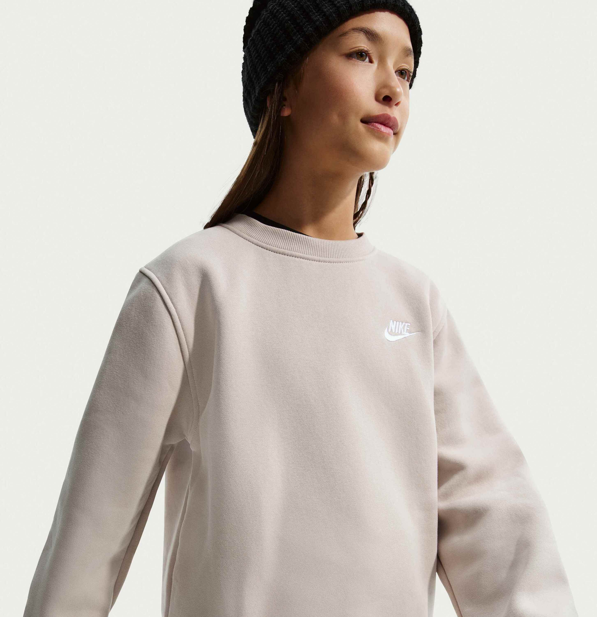 NIKE, Older Kids' Sweatshirt Sportswear Club Fleece