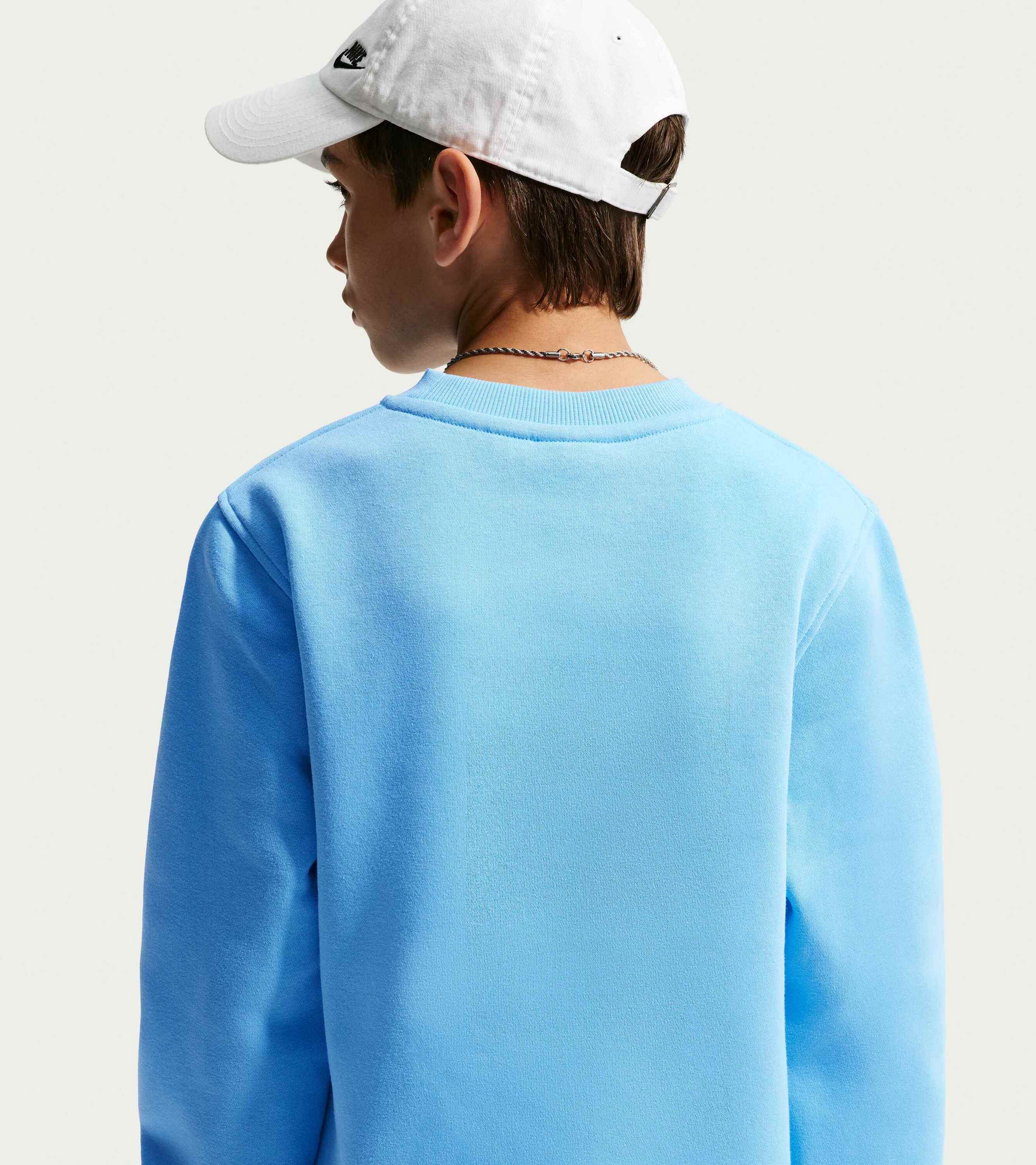 NIKE, Older Kids' Sweatshirt Sportswear Club Fleece