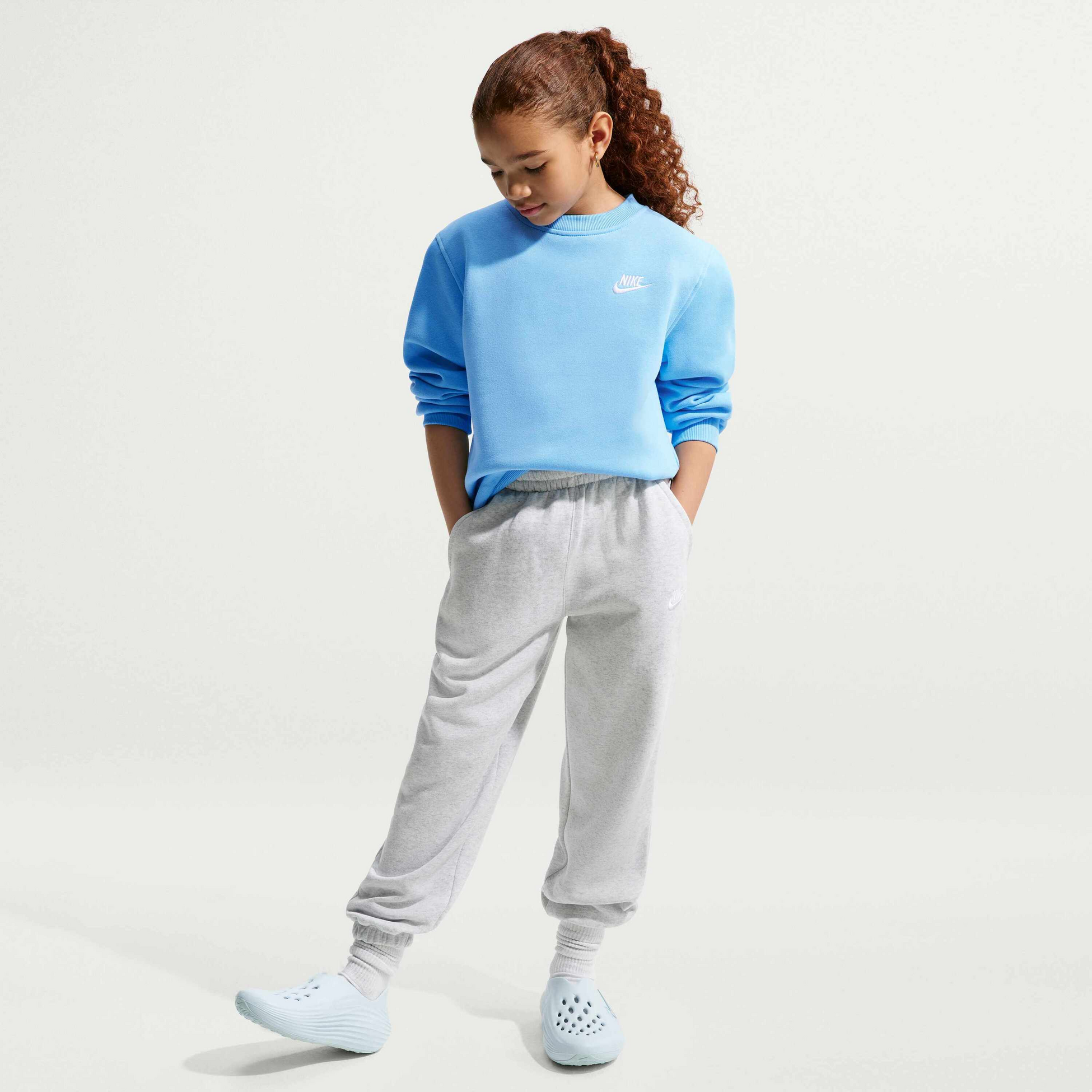 NIKE, Older Kids' Sweatshirt Sportswear Club Fleece