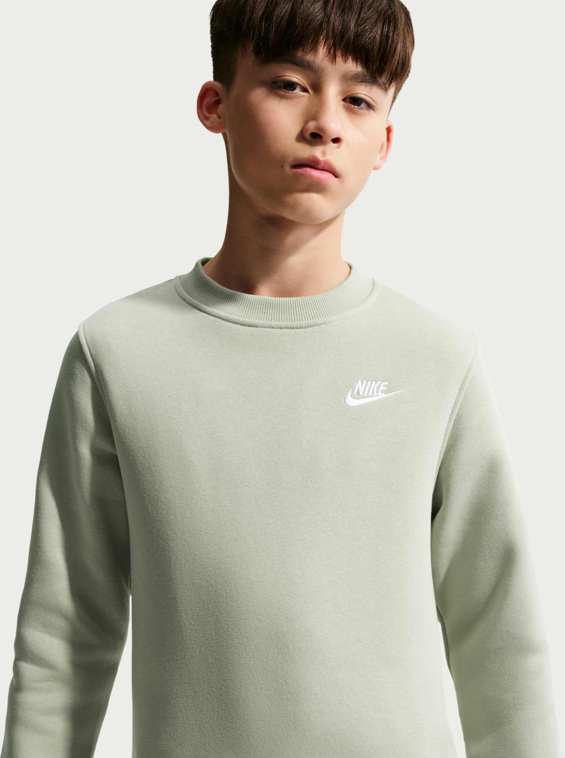 NIKE, Older Kids' Sweatshirt Sportswear Club Fleece