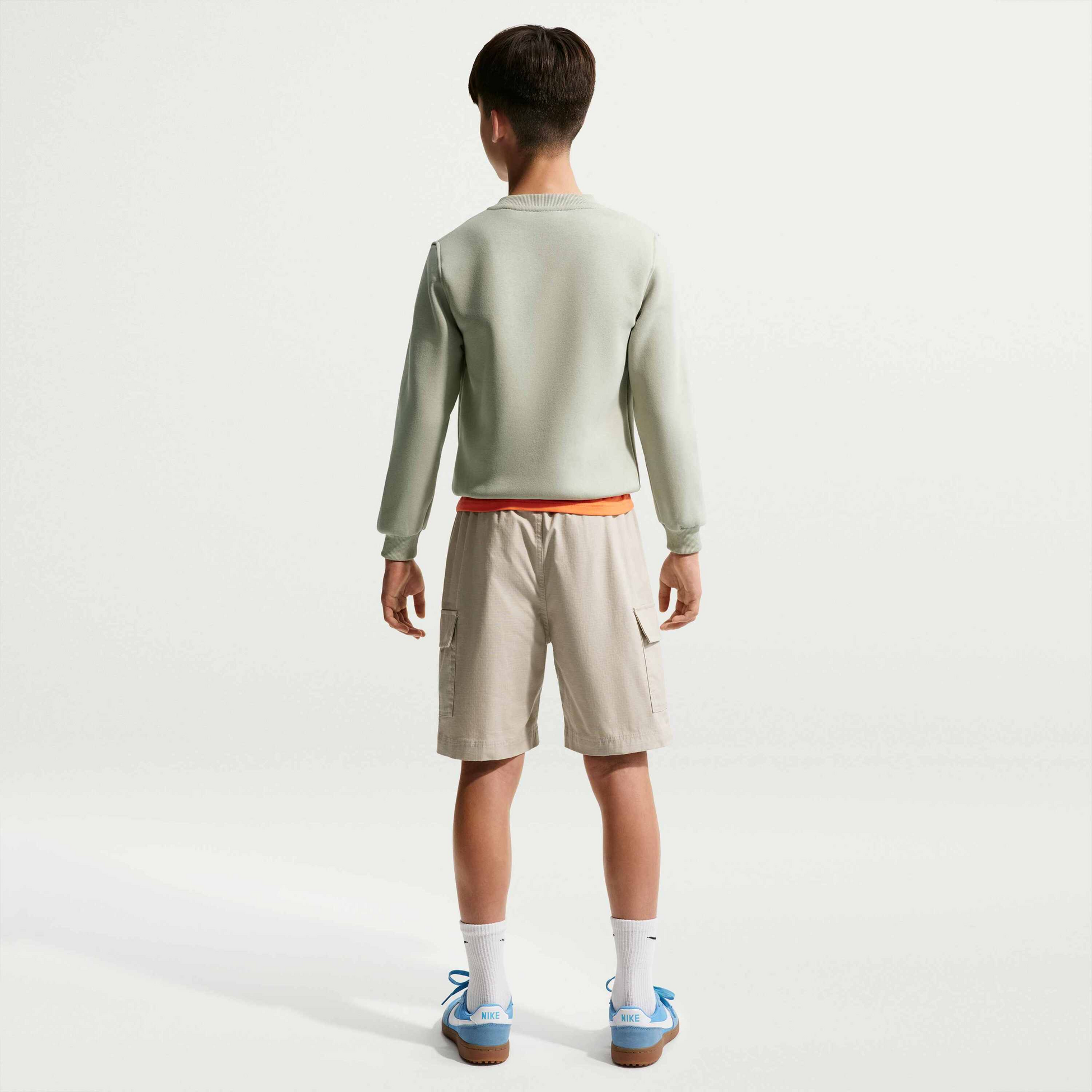 NIKE, Older Kids' Sweatshirt Sportswear Club Fleece