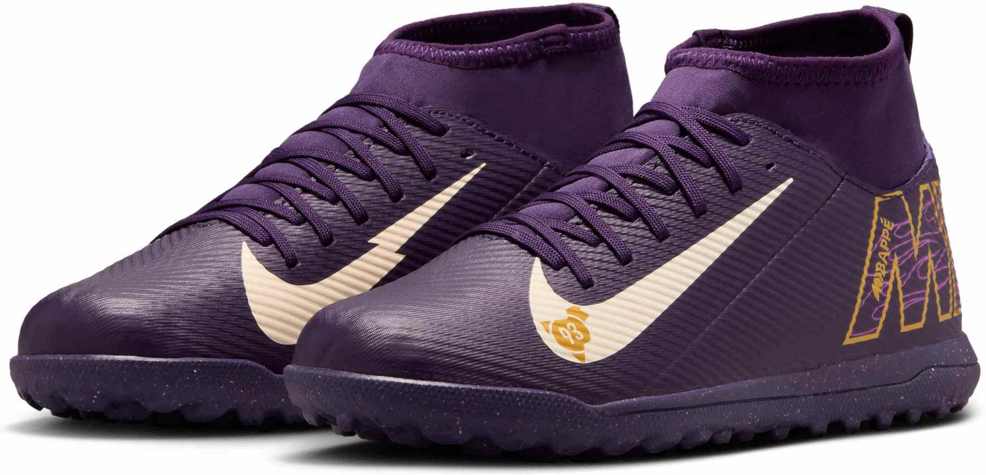 NIKE, Older Kids' Tf High-top Football Shoes Jr. Mercurial Superfly 10 Club 'kylian Mbappé'