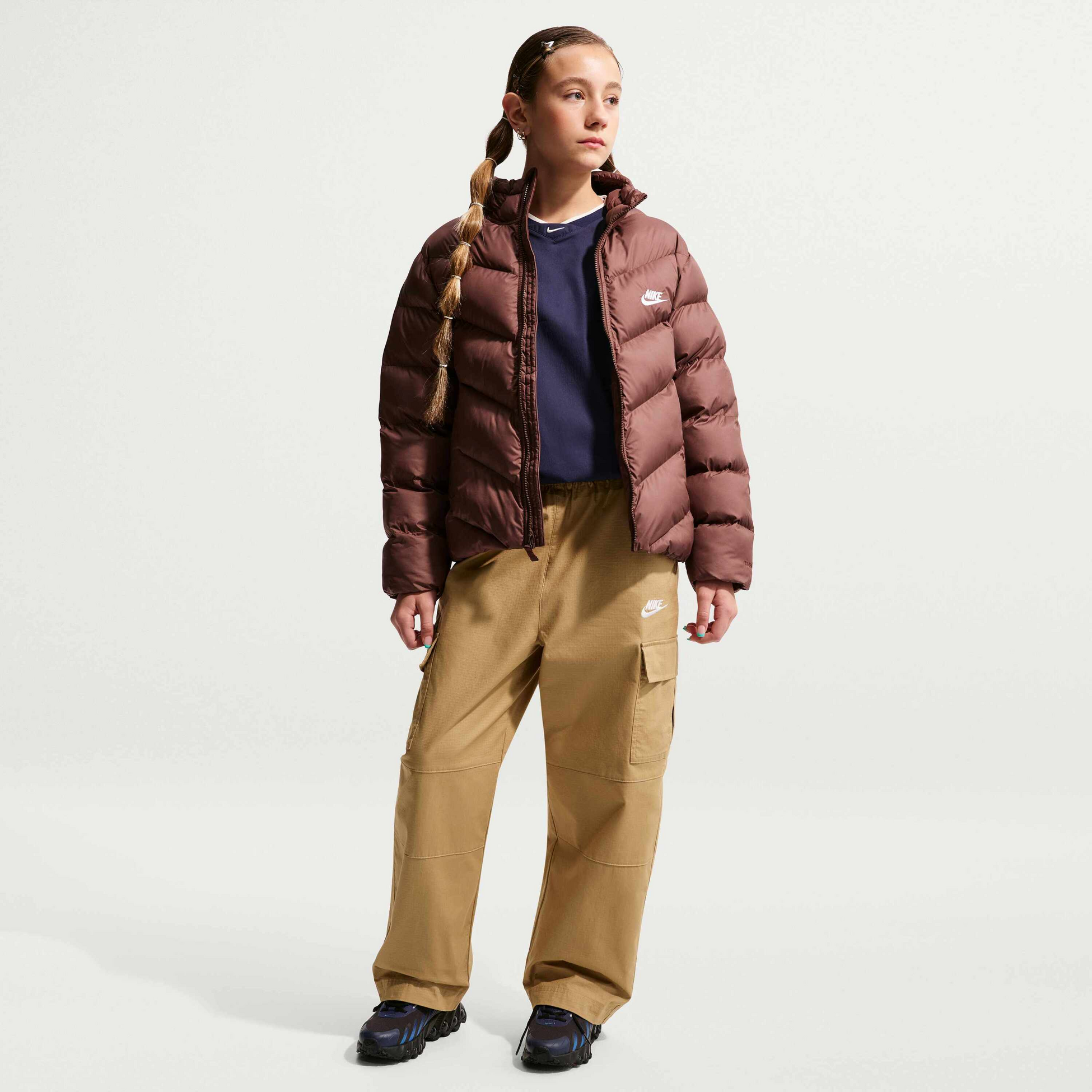 NIKE, Older Kids' Therma-fit Loose-fit Puffer Jacket Sportswear All Day Play