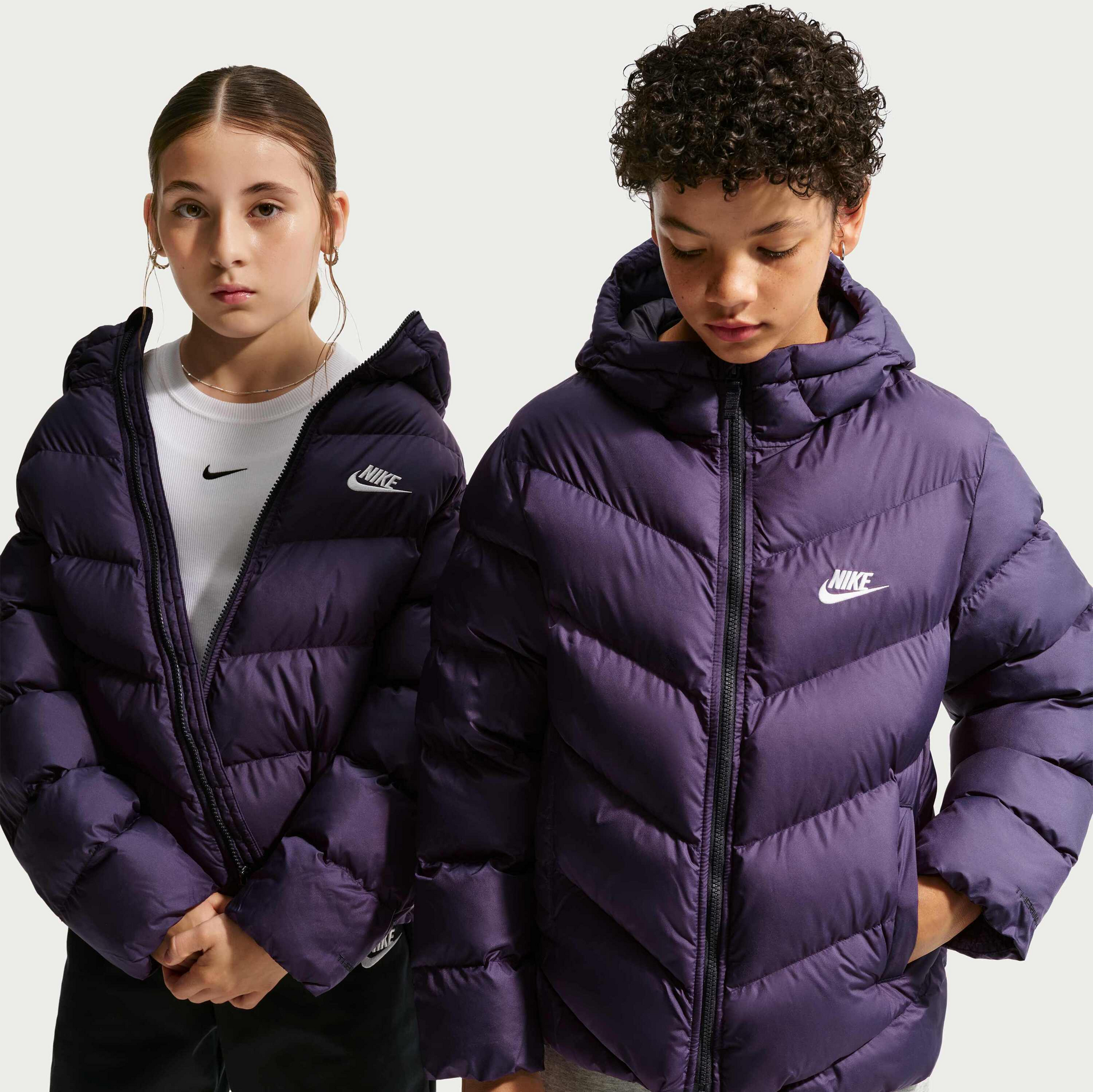 NIKE, Older Kids' Therma-fit Loose-fit Puffer Jacket Sportswear All Day Play