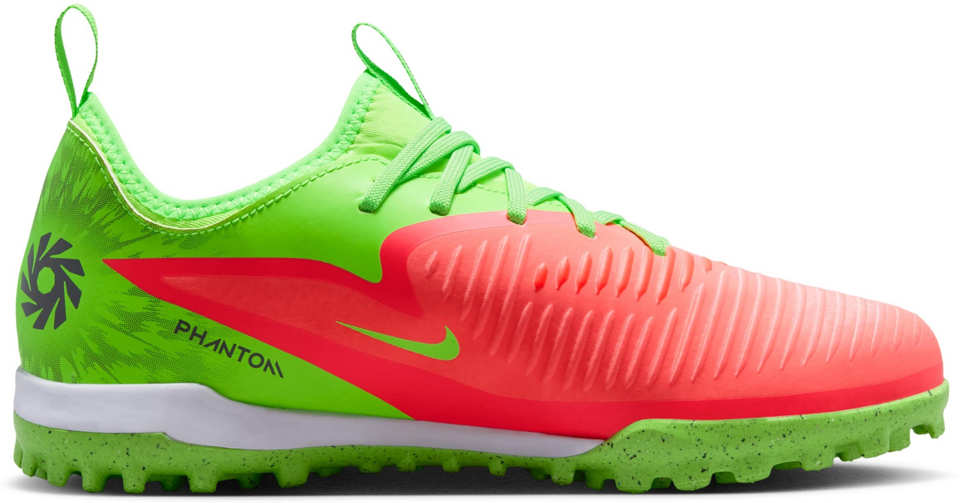 NIKE, Older Kids' Turf Football Shoe Jr. Phantom 6 Low Academy 'erling Haaland'