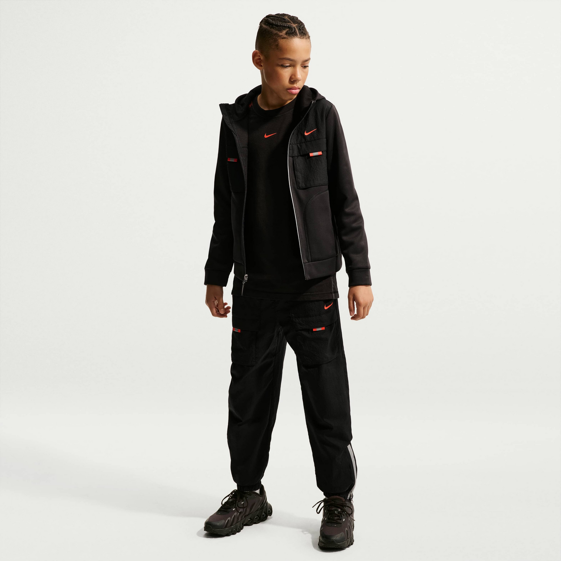 NIKE, Older Kids' Woven Trousers Sportswear City Utility