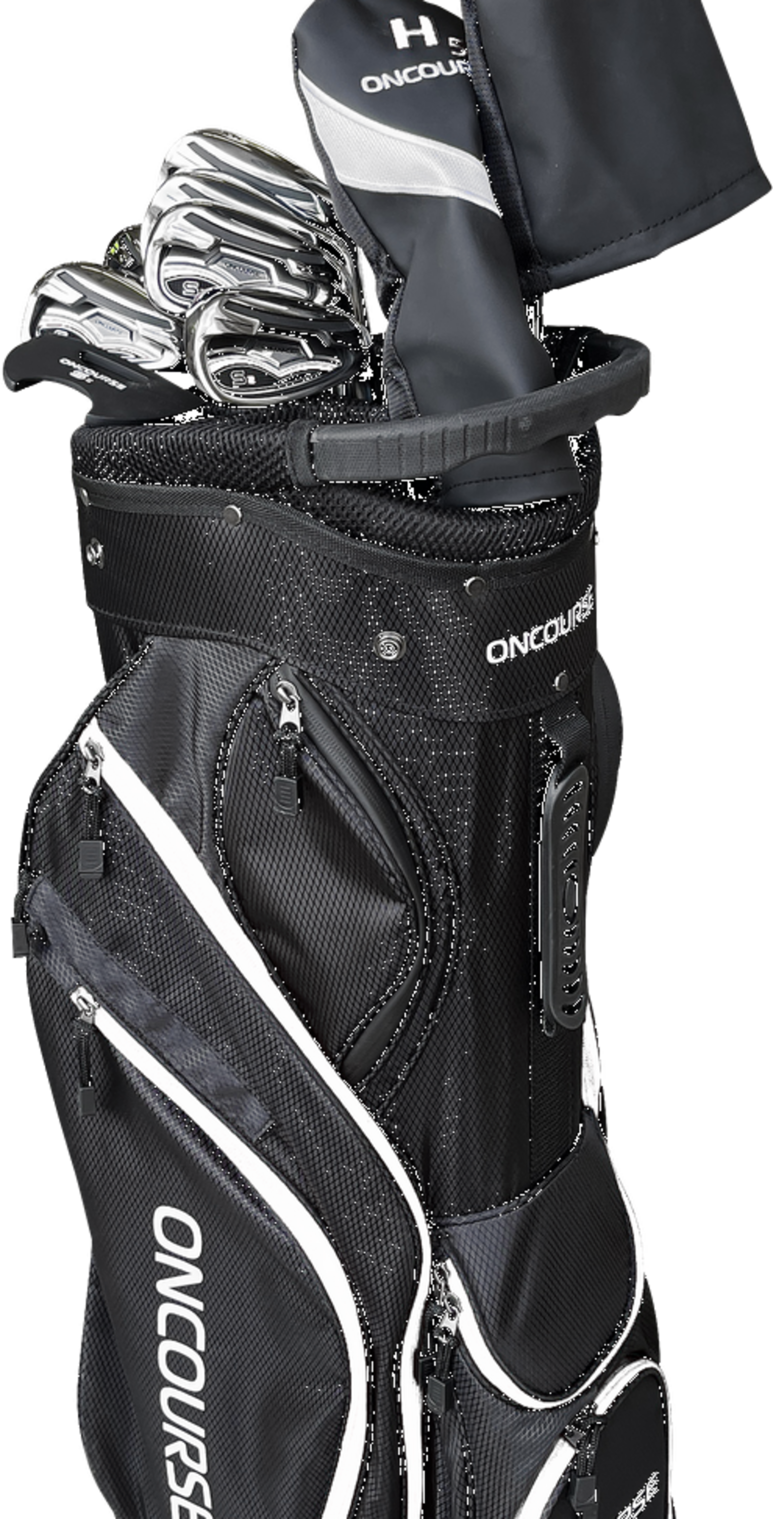 ONCOURSE, Oncourse S2 Golfset Herr H&ouml;ger Grafit - Vagnbag