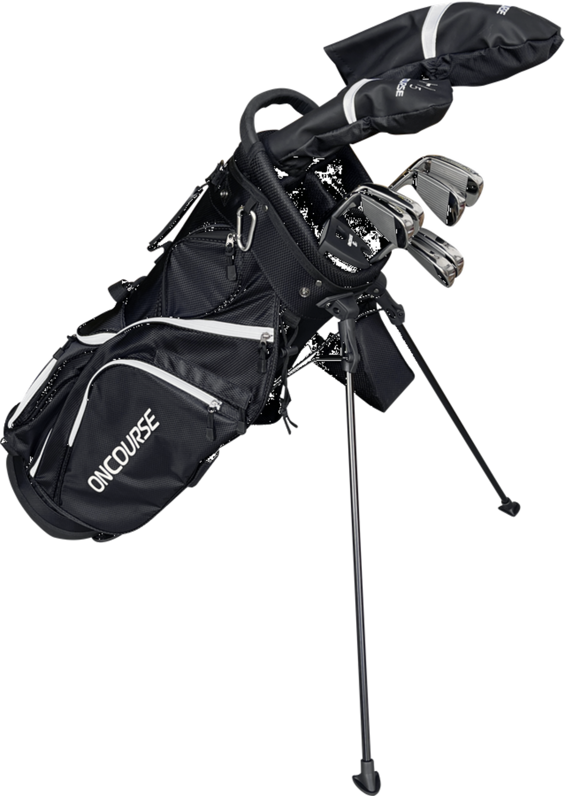 ONCOURSE, Oncourse S2 Golfset Herr V&auml;nster S/g - B&auml;rbag