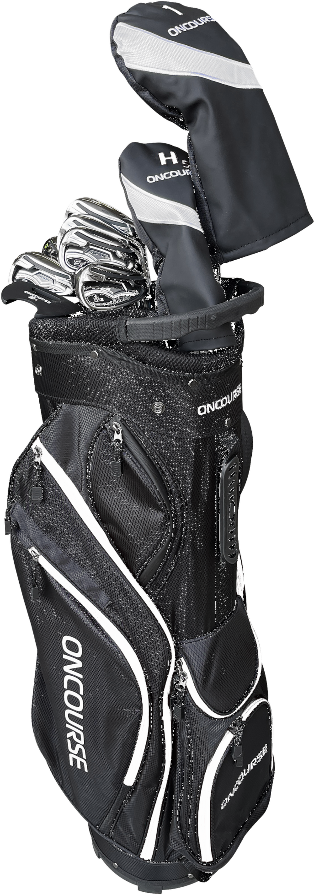 ONCOURSE, Oncourse S2 Starterpack Men Rh Graphite (cartbag)