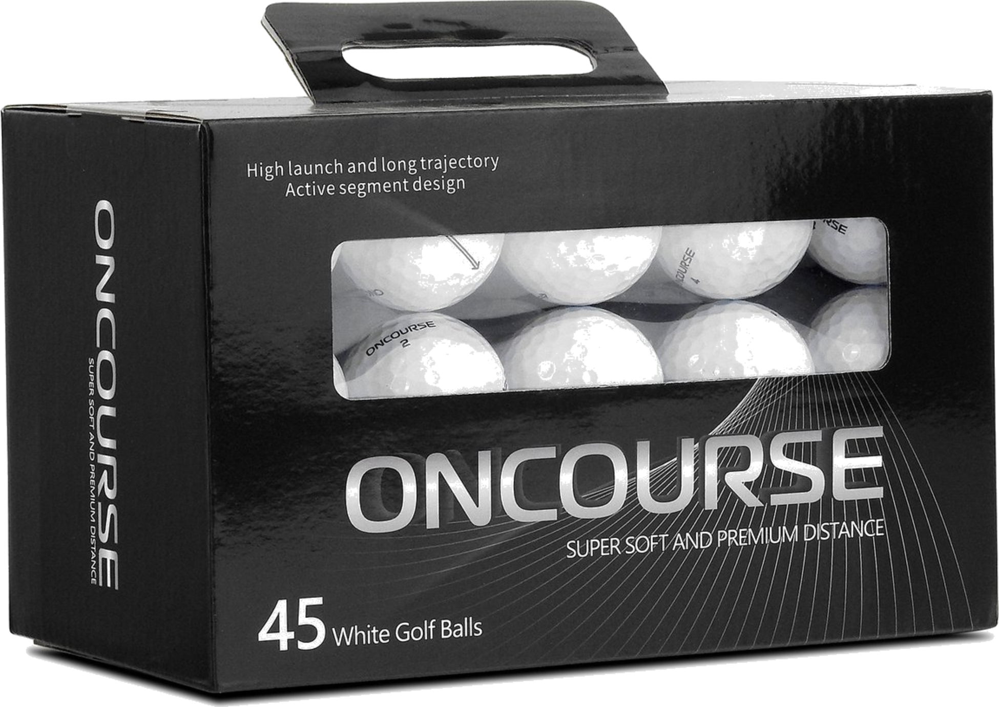 ONCOURSE, Oncourse White Golf Ball 45-pack