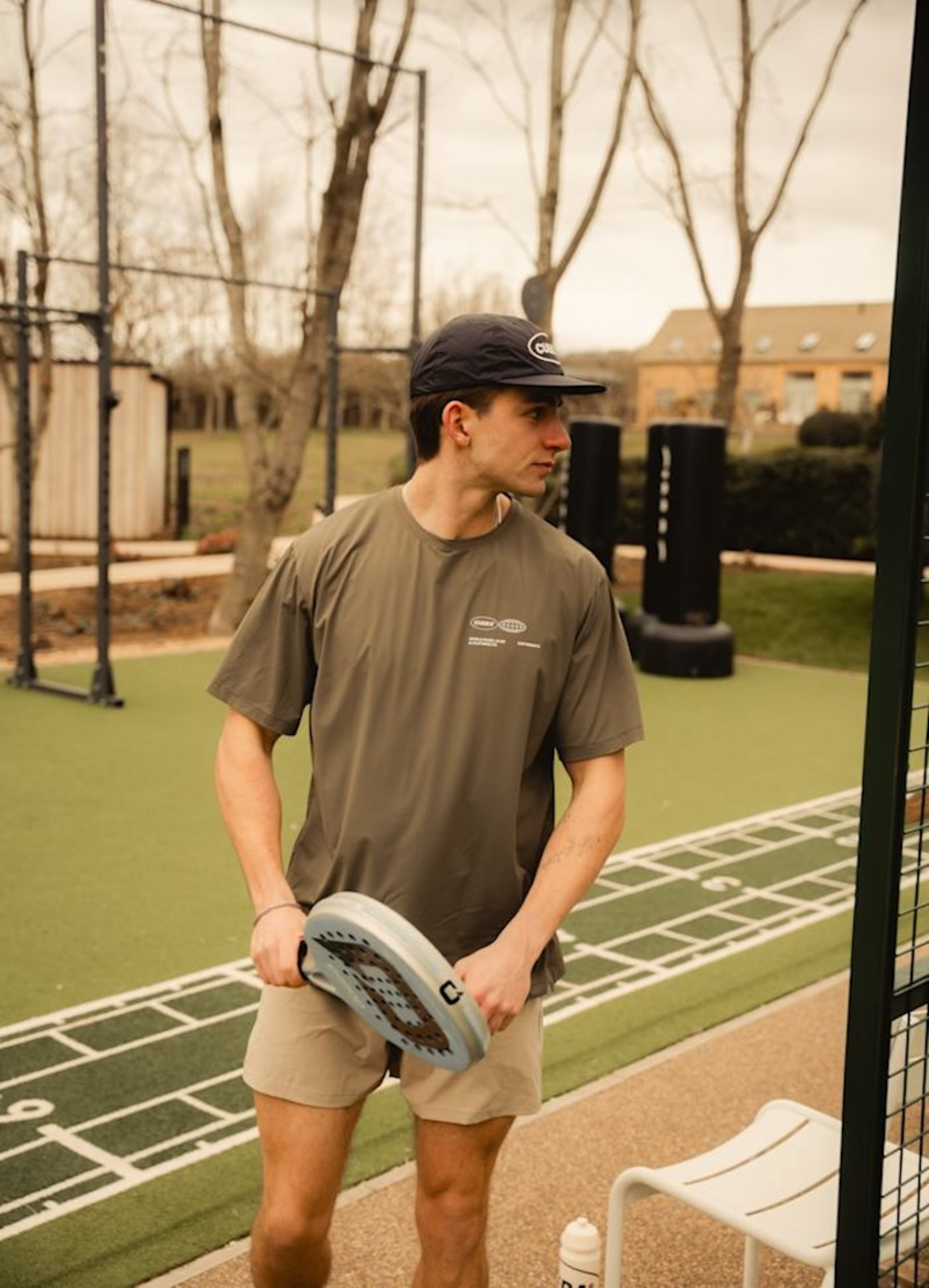 CUERA, Oncourt Airy Logo T-shirt