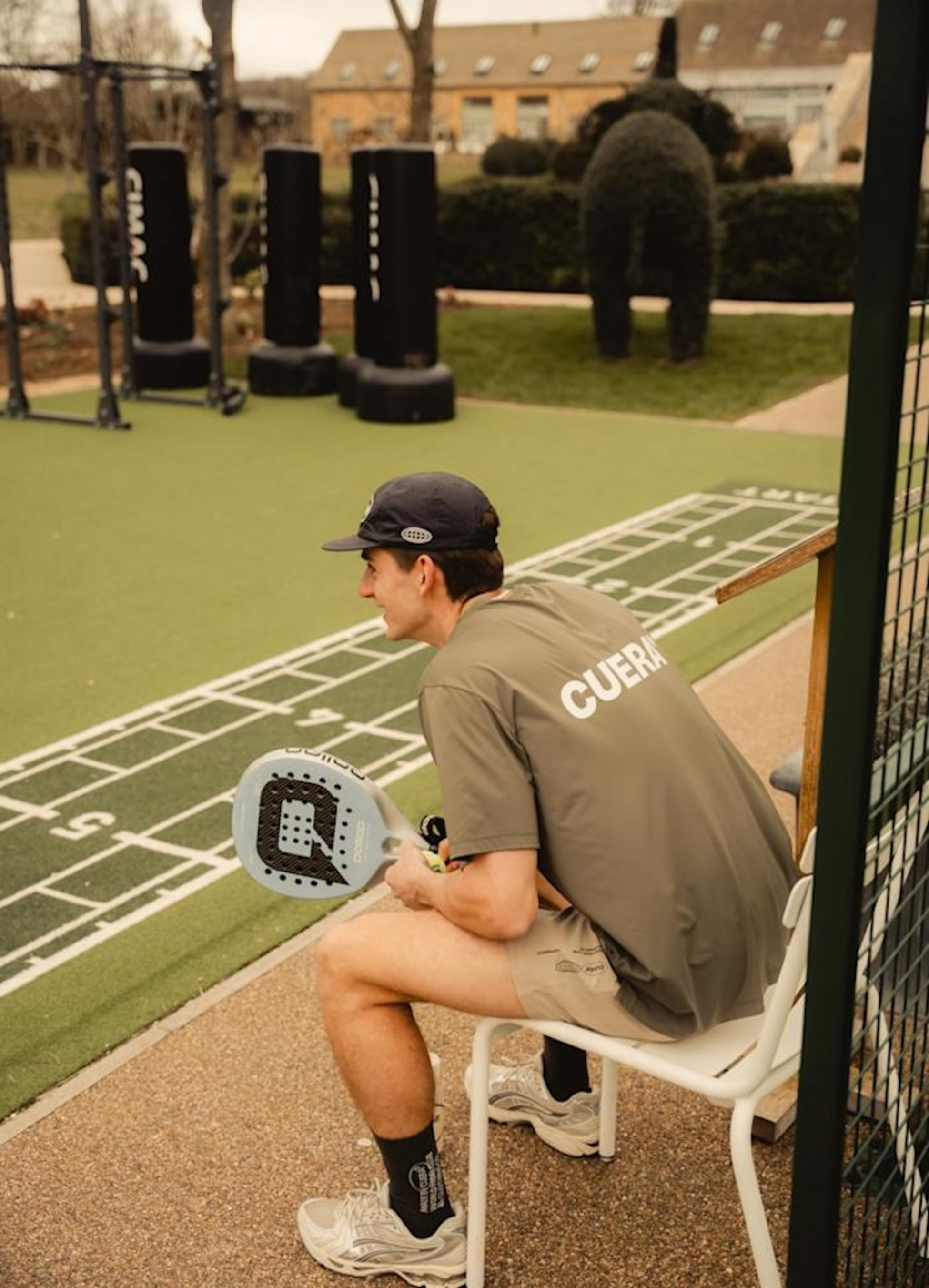 CUERA, Oncourt Airy Logo T-shirt