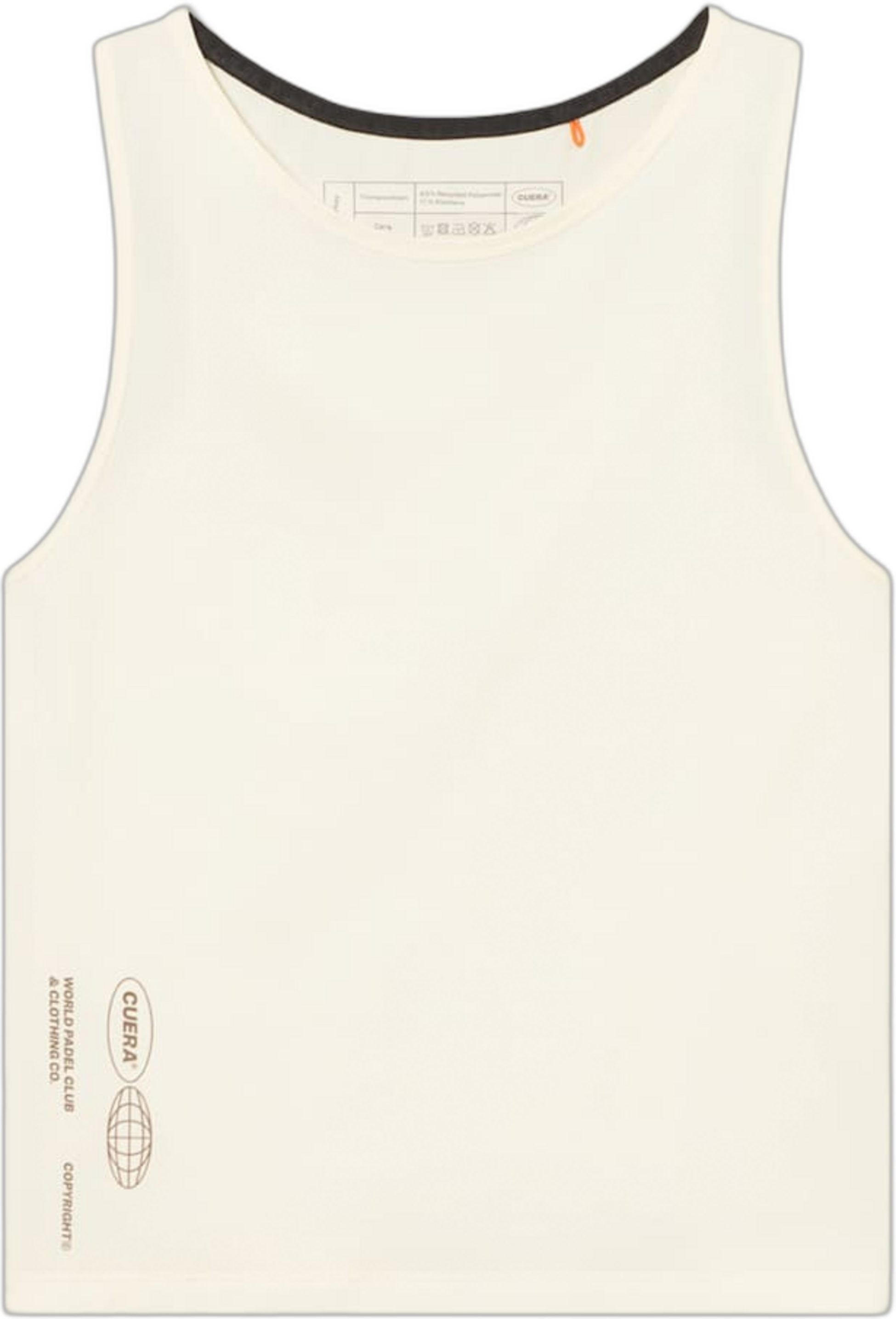 CUERA, Oncourt Cropped Tank Top