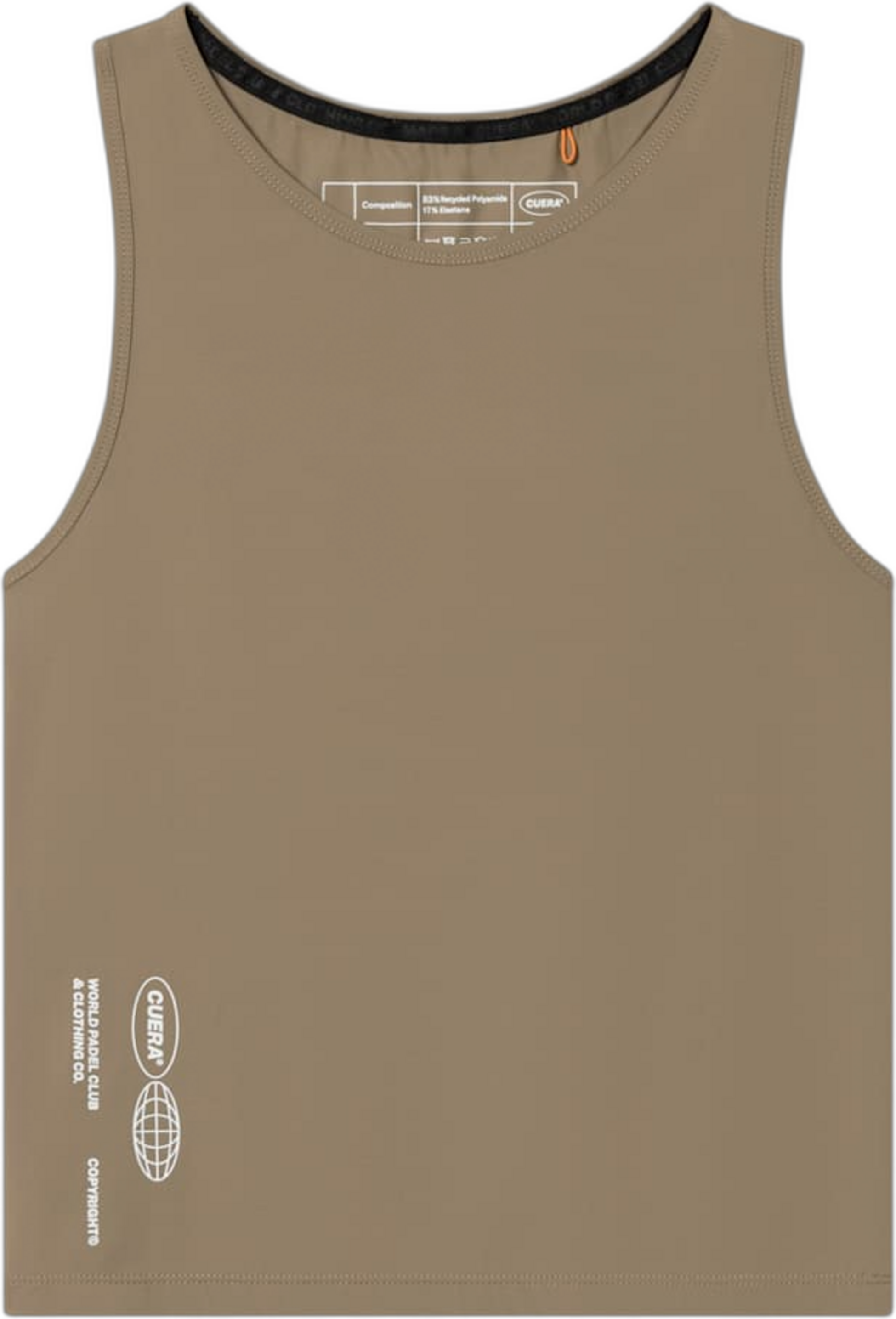 CUERA, Oncourt Cropped Tank Top