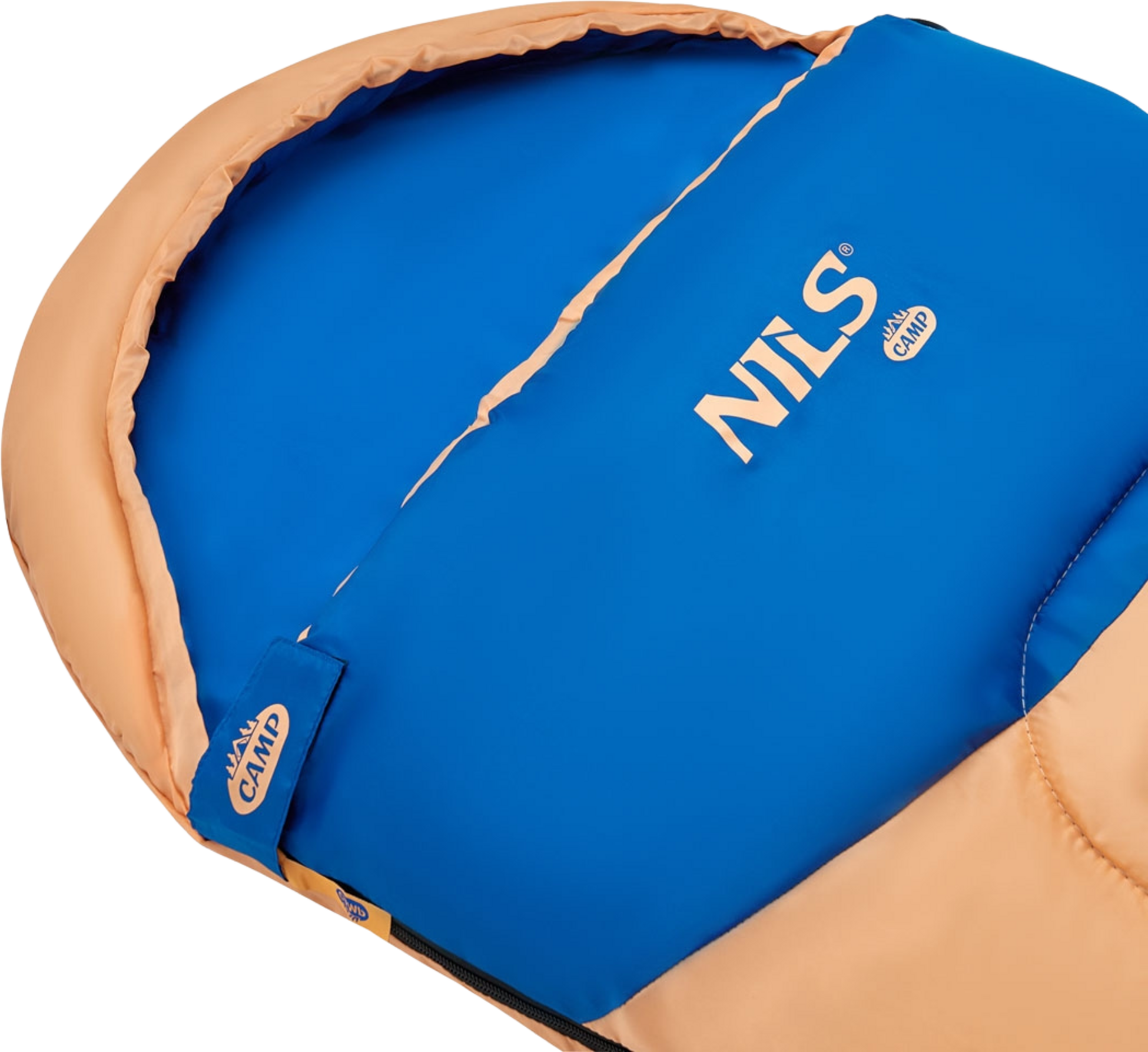 NORTHIX, Orange Junior Sleeping Bag, Lightweight, Compact