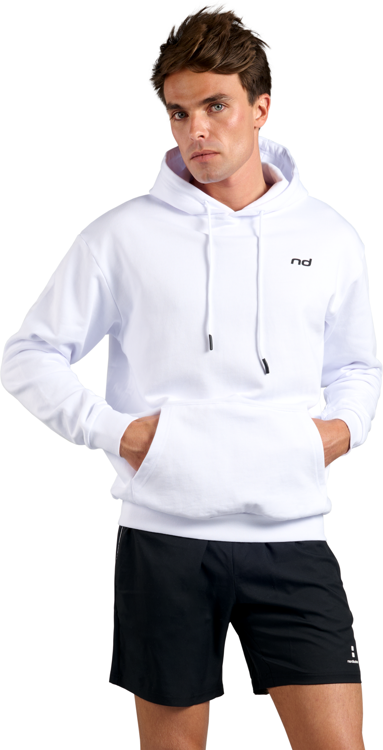 NORDICDOTS, Organic Hoodie White