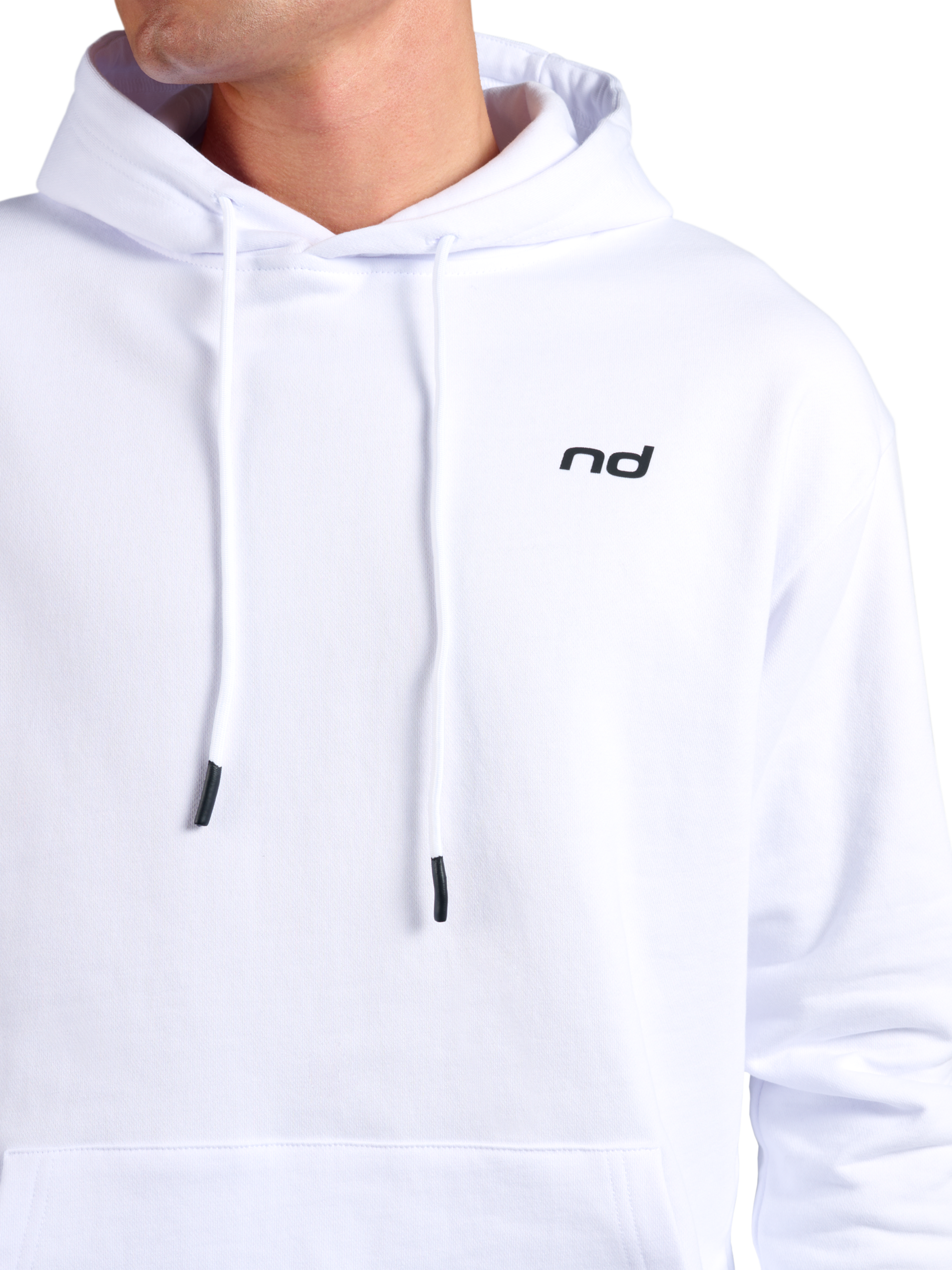 NORDICDOTS, Organic Hoodie White