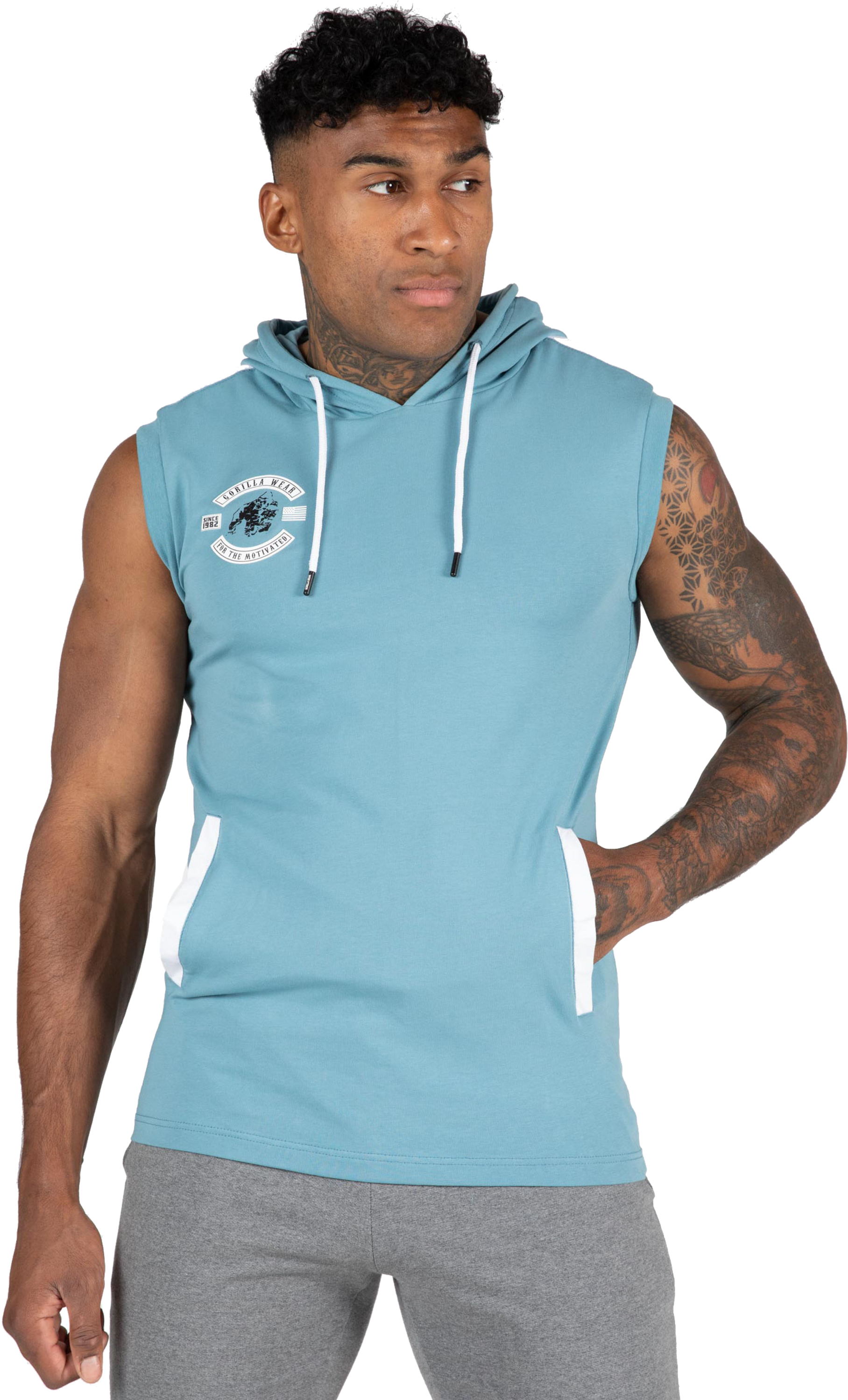 GORILLA WEAR, Oswego S/l Hooded T-shirt