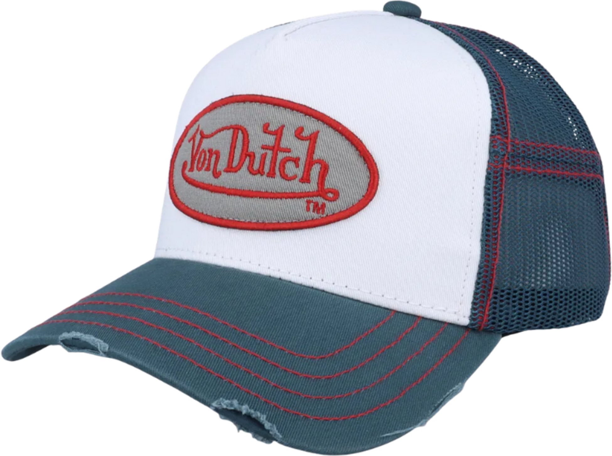VON DUTCH, Oval Patch Logo Trucker