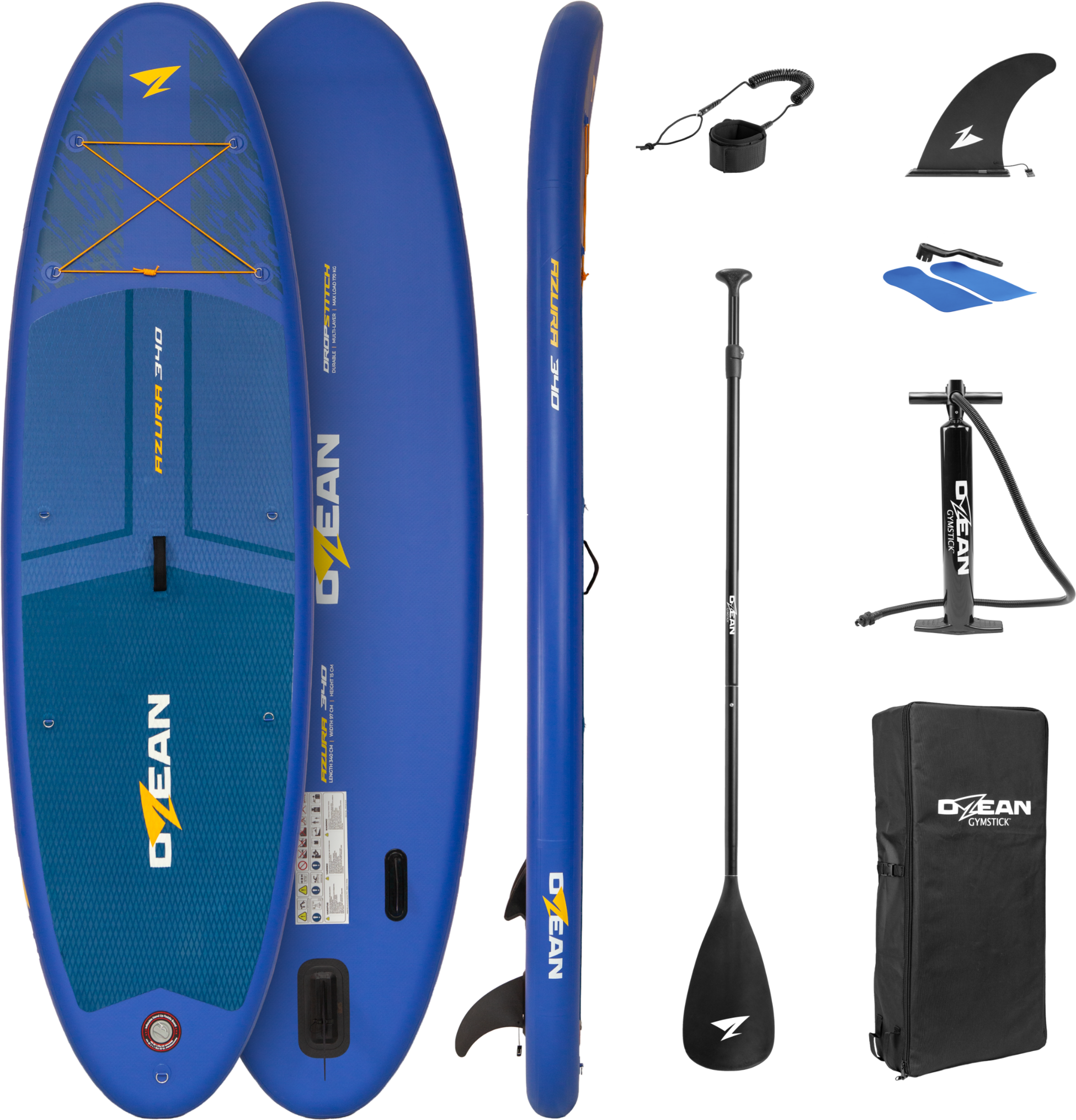 GYMSTICK, Ozean Azura 340 Sup-br&auml;da